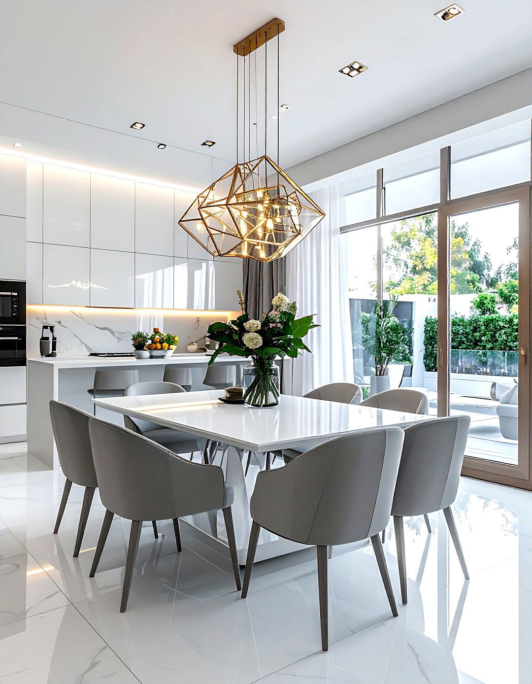 Open concept luxury dining room - 30 sumptuous dining room ideas