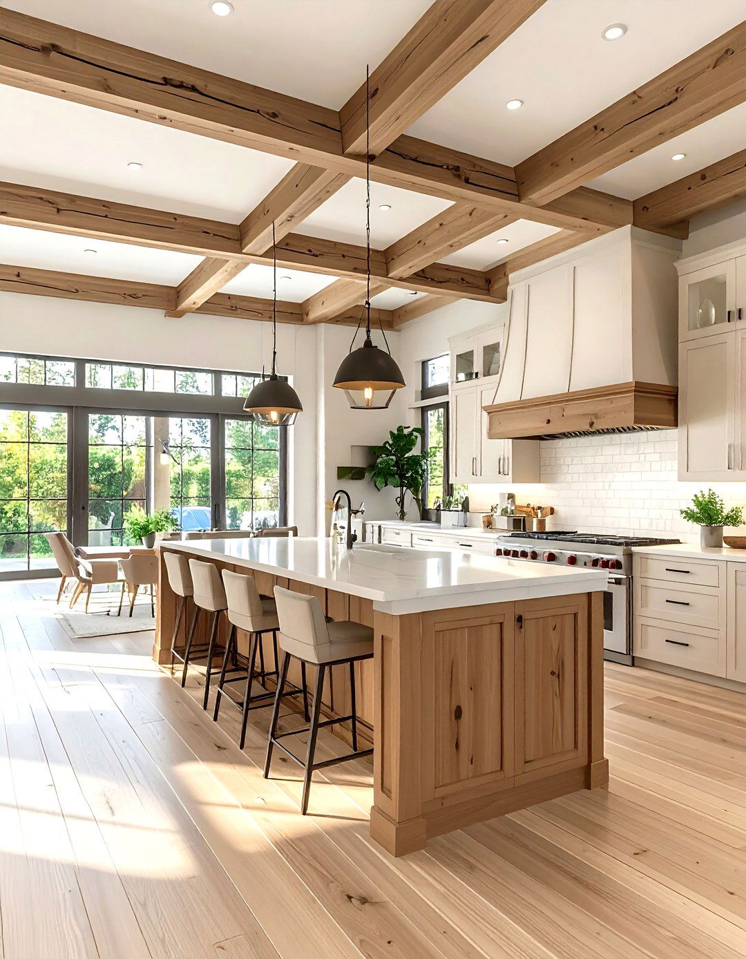 Open concept tongue and groove kitchen - 30 kitchen tongue and groove ceiling ideas