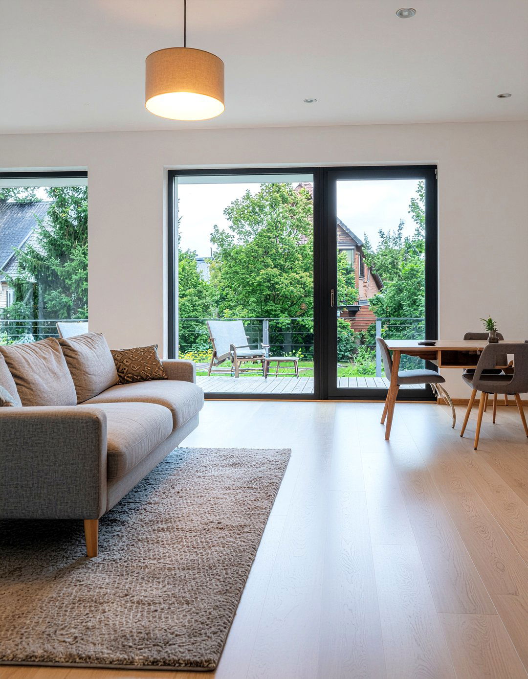 Open floor plan - 30 Norwegian living room ideas