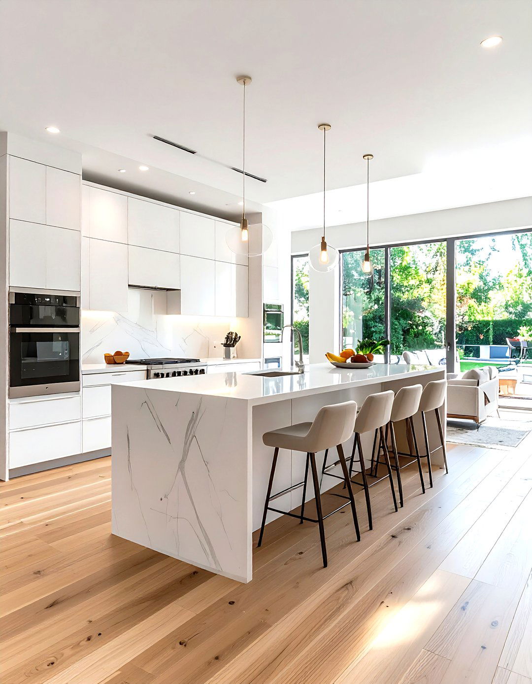 Open kitchen floor plan - 30 kitchen space planning ideas