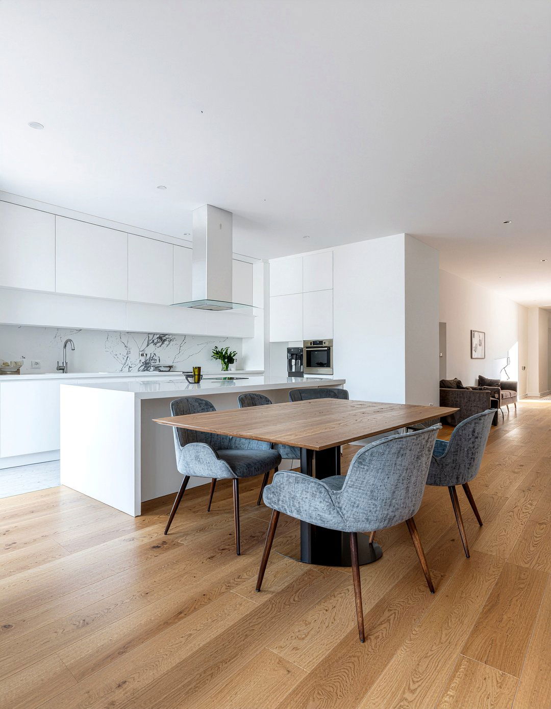 Open plan kitchen dining - 30 German dining room ideas