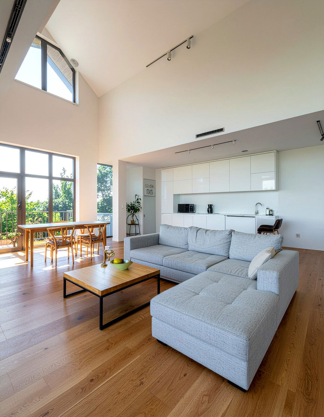 Open plan living room - 30 Danish living room ideas