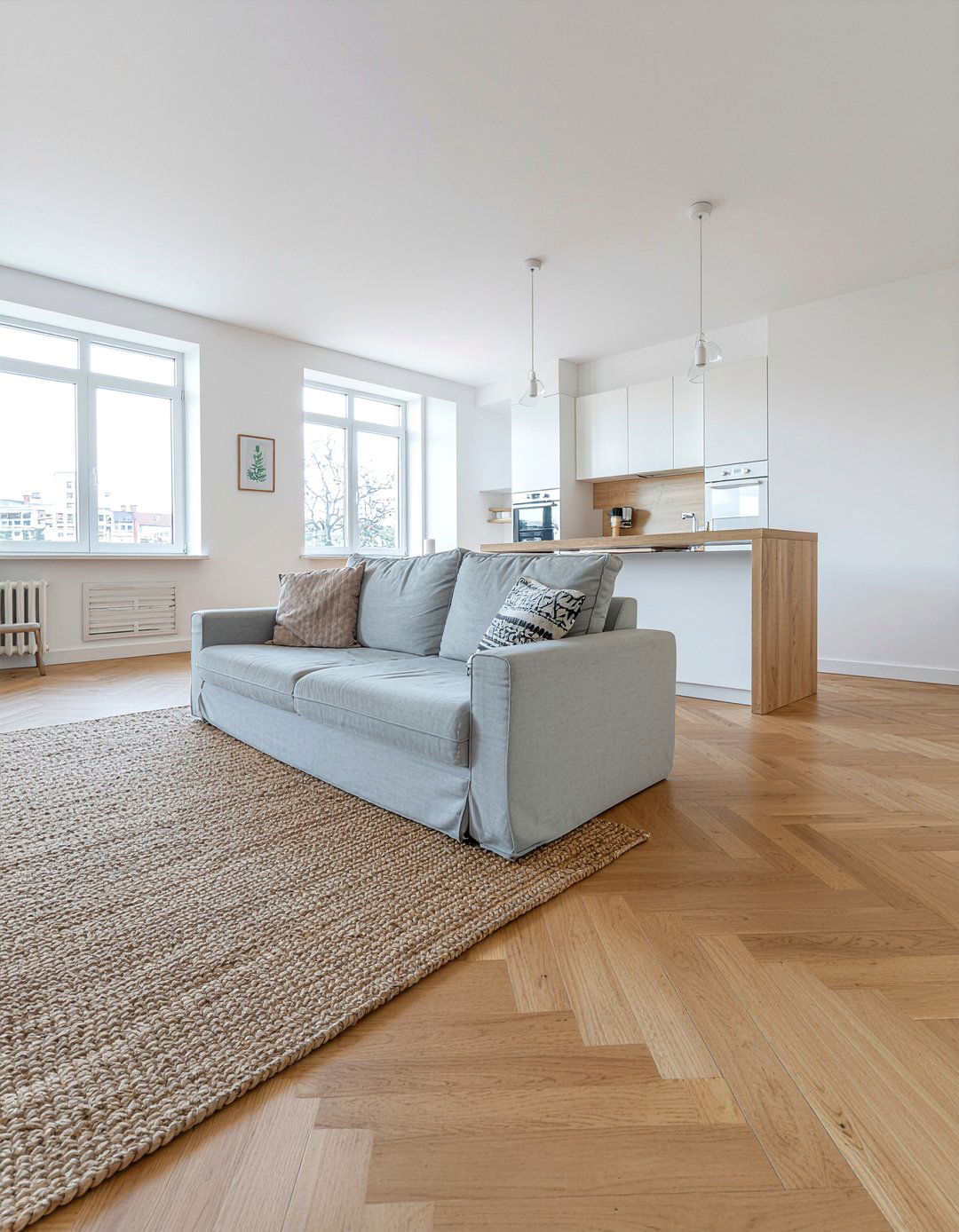 Open plan living room - 30 Korean living room ideas