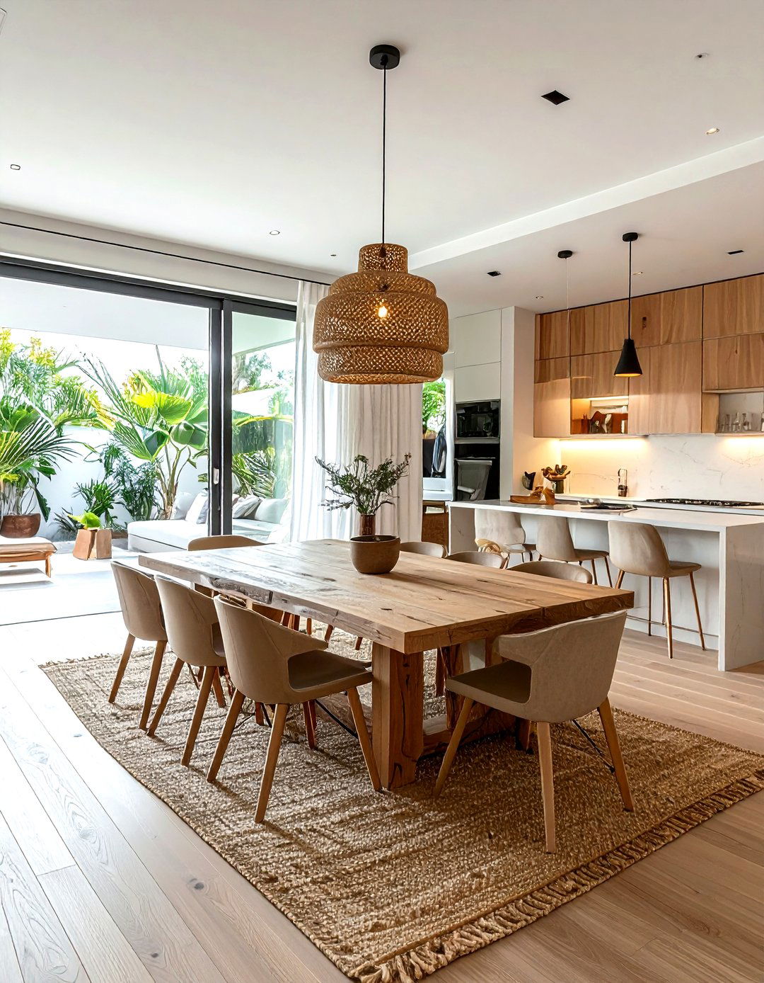 Open plan villa dining - 30 villa dining room ideas