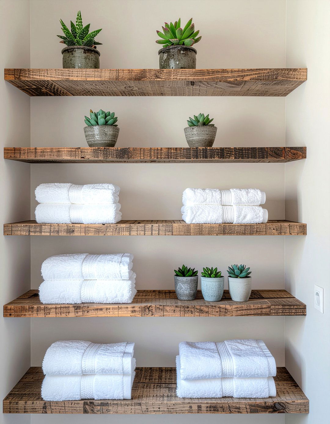 Open shelving bathroom - 30 bathroom gut renovation ideas