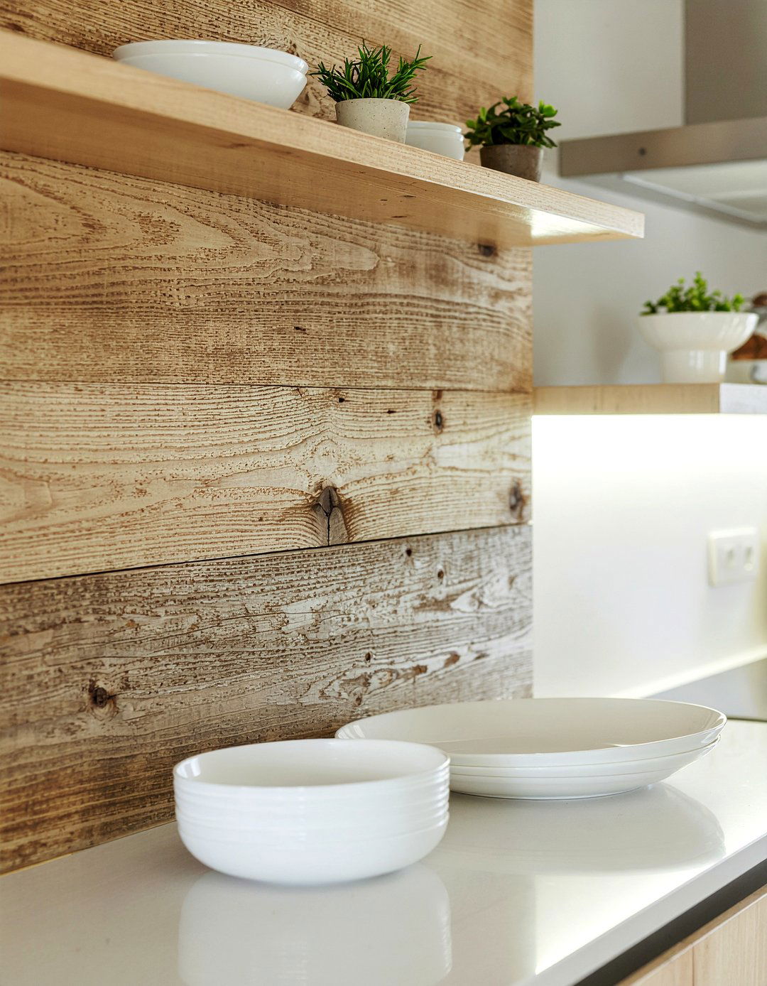 Open shelving in modern kitchen - 30 showstopper kitchen ideas