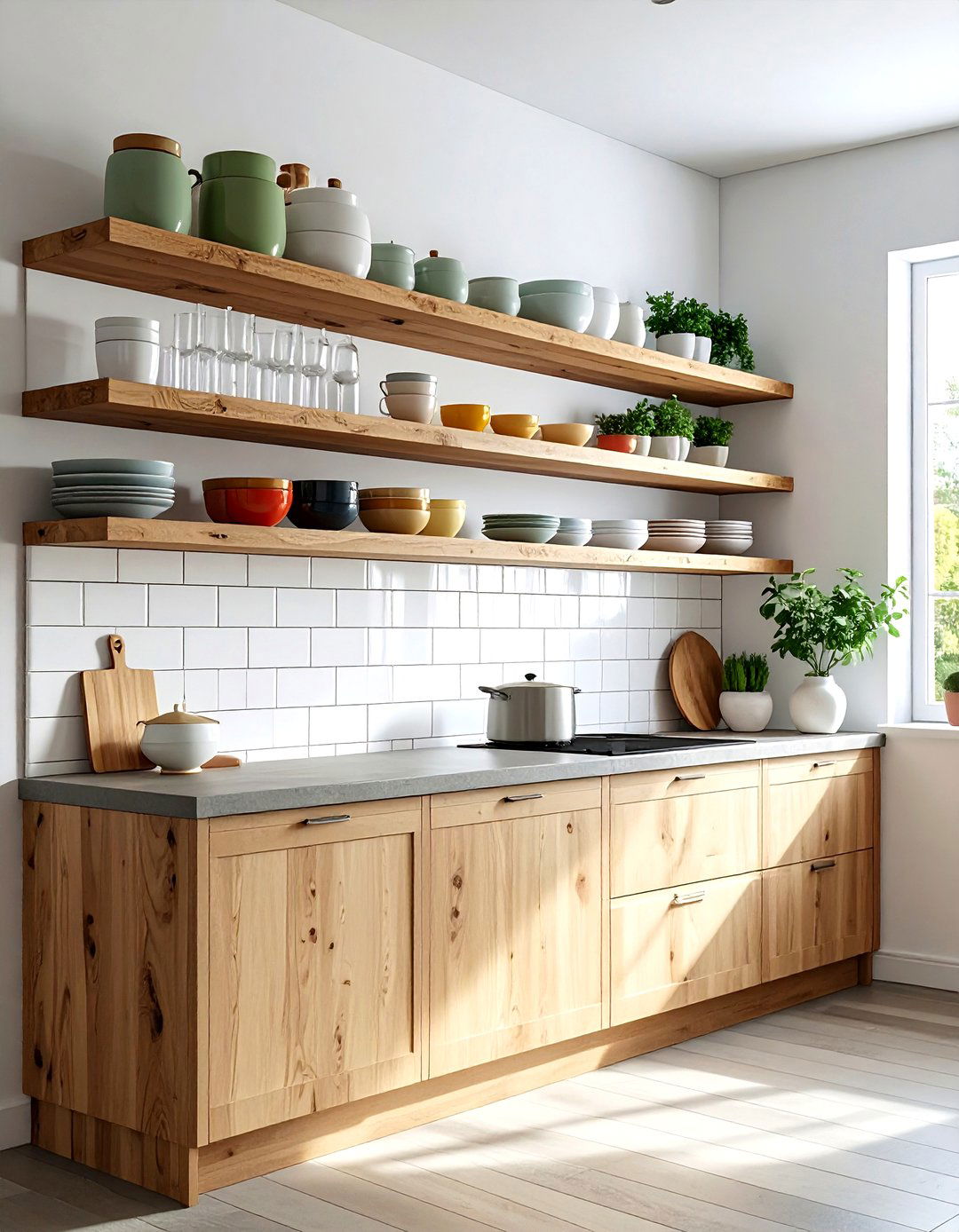 Open shelving kitchen - 30 inspiring kitchen ideas