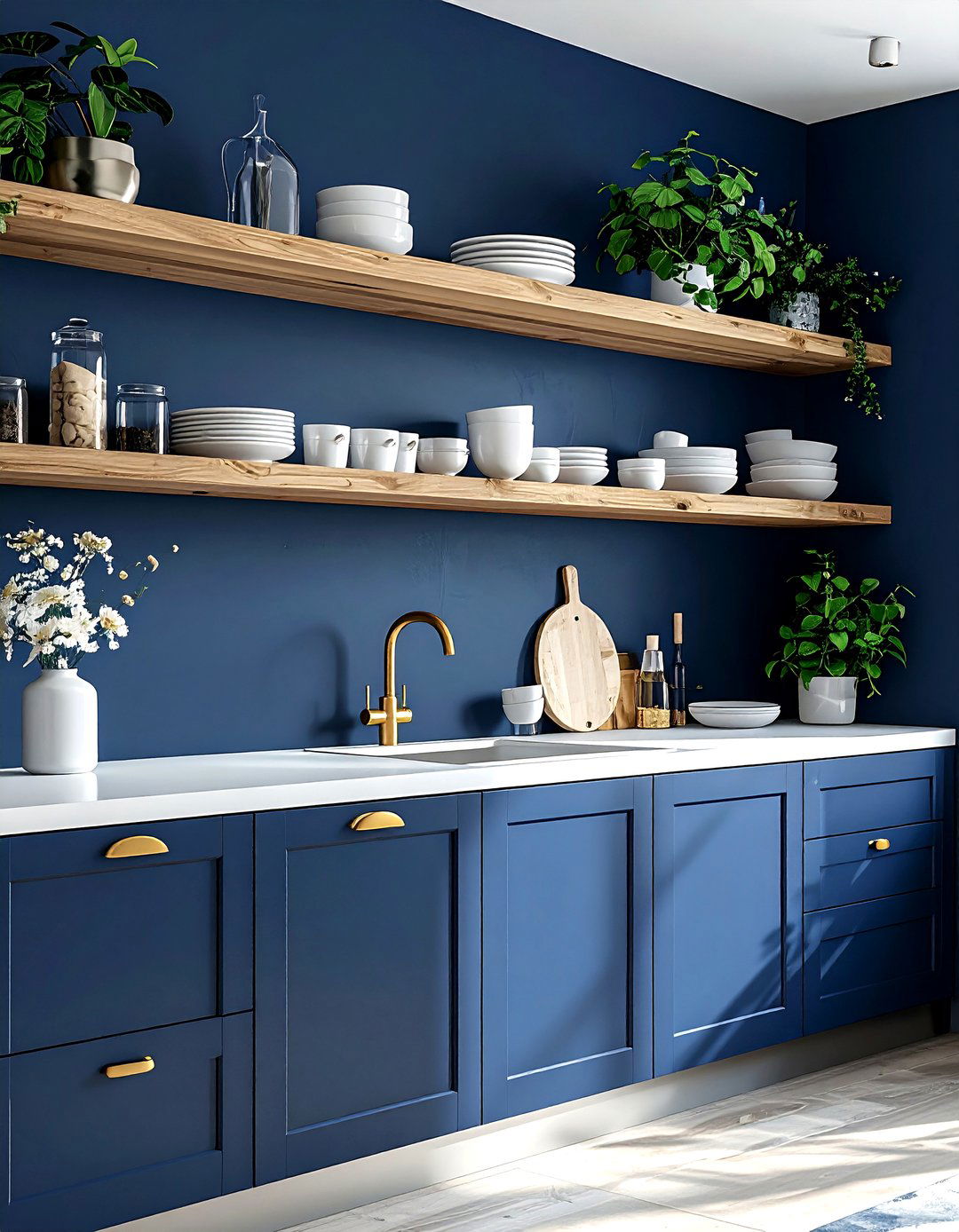30 Stunning Navy Kitchen Decor Ideas for a Modern Look