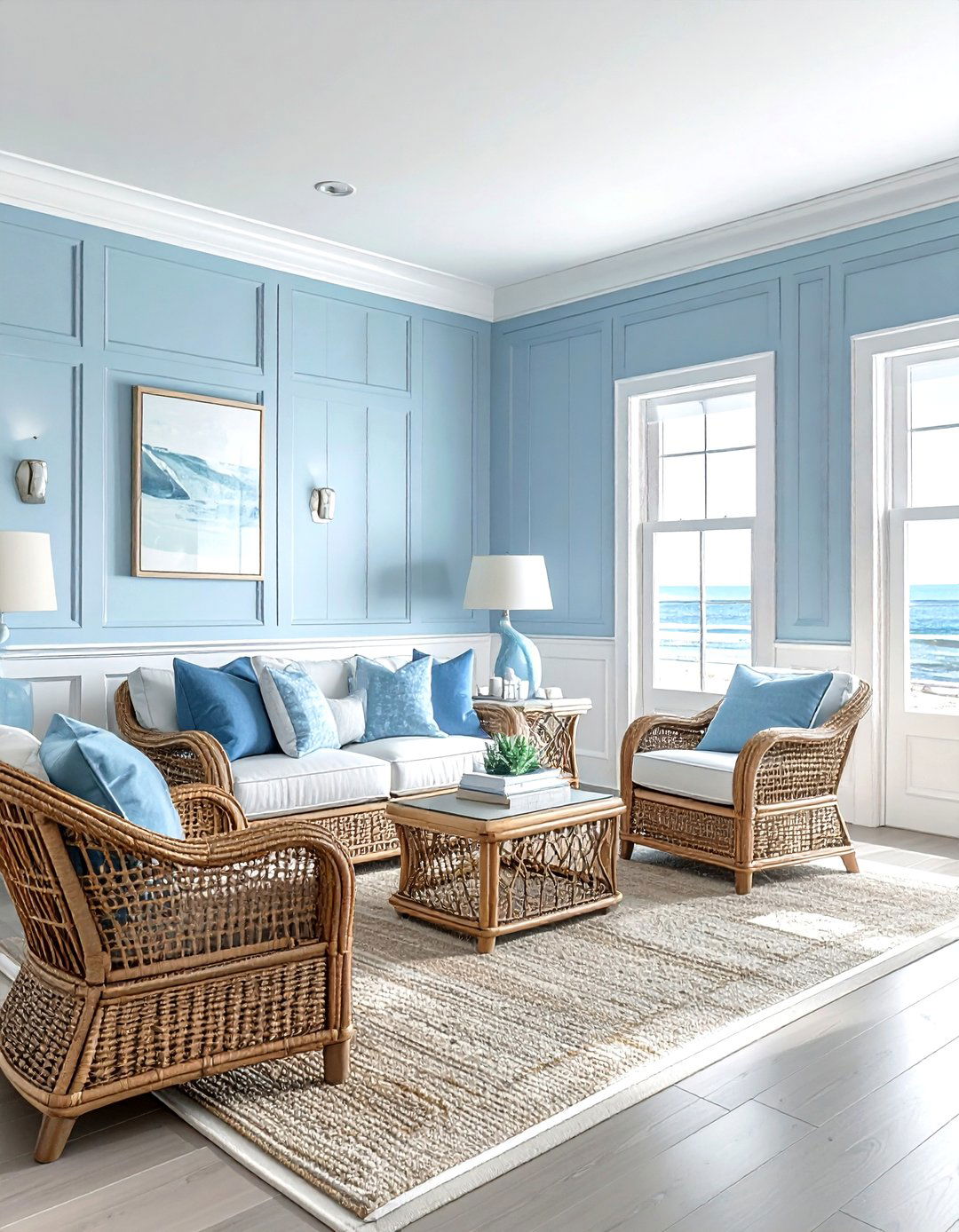 Orchid purple living room - 30 living room purple walls