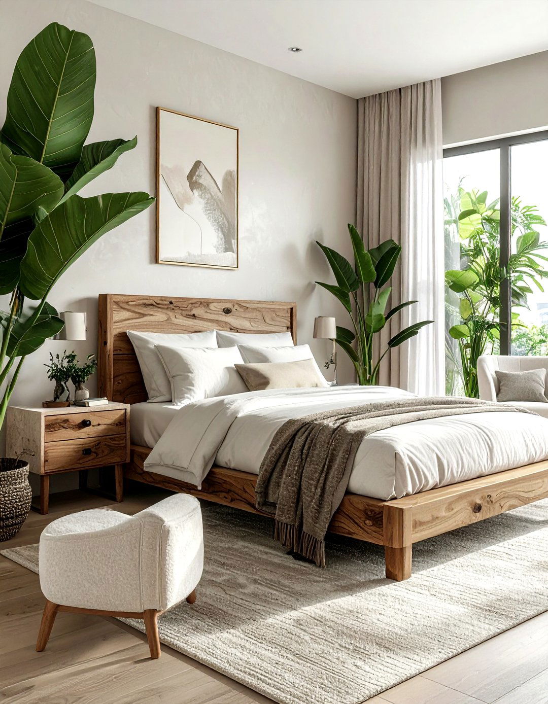 Organic Modern Bedroom - 30 retreat bedroom ideas