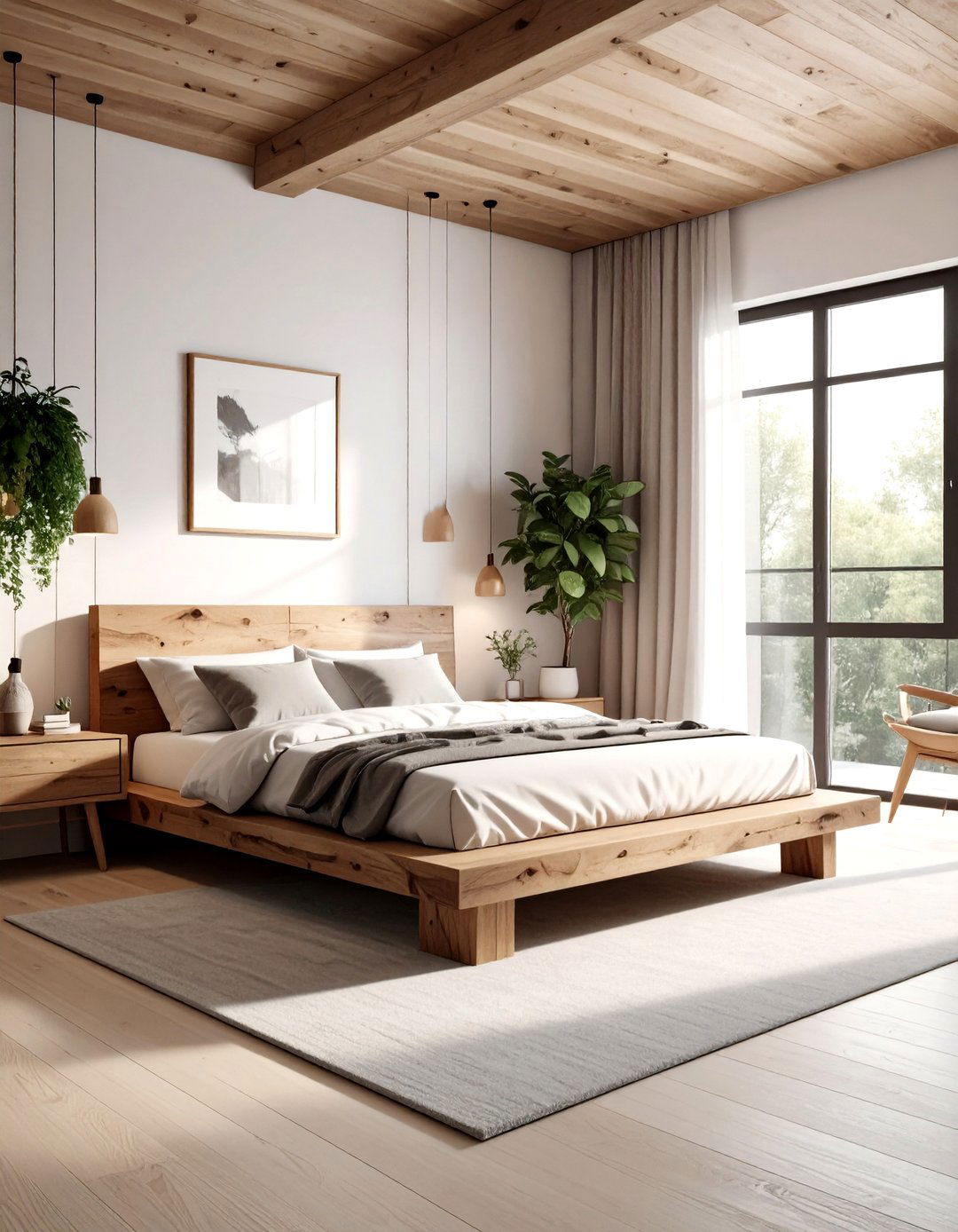 Organic Modern Bedroom - 30 cozy bedroom settings