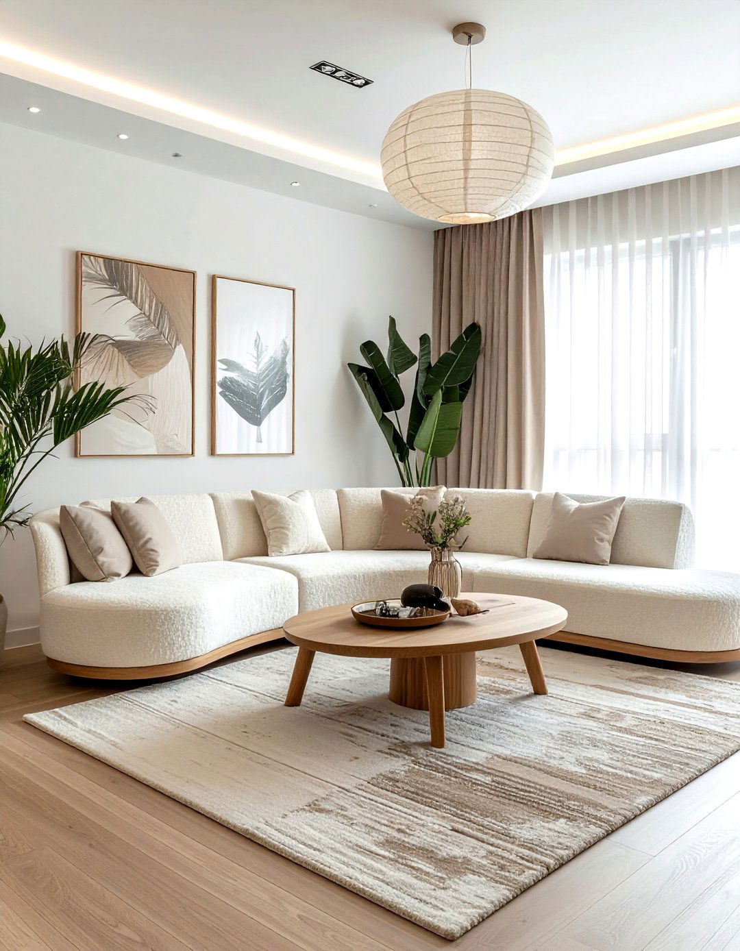 Organic Modern Den - 30 home decor ideas