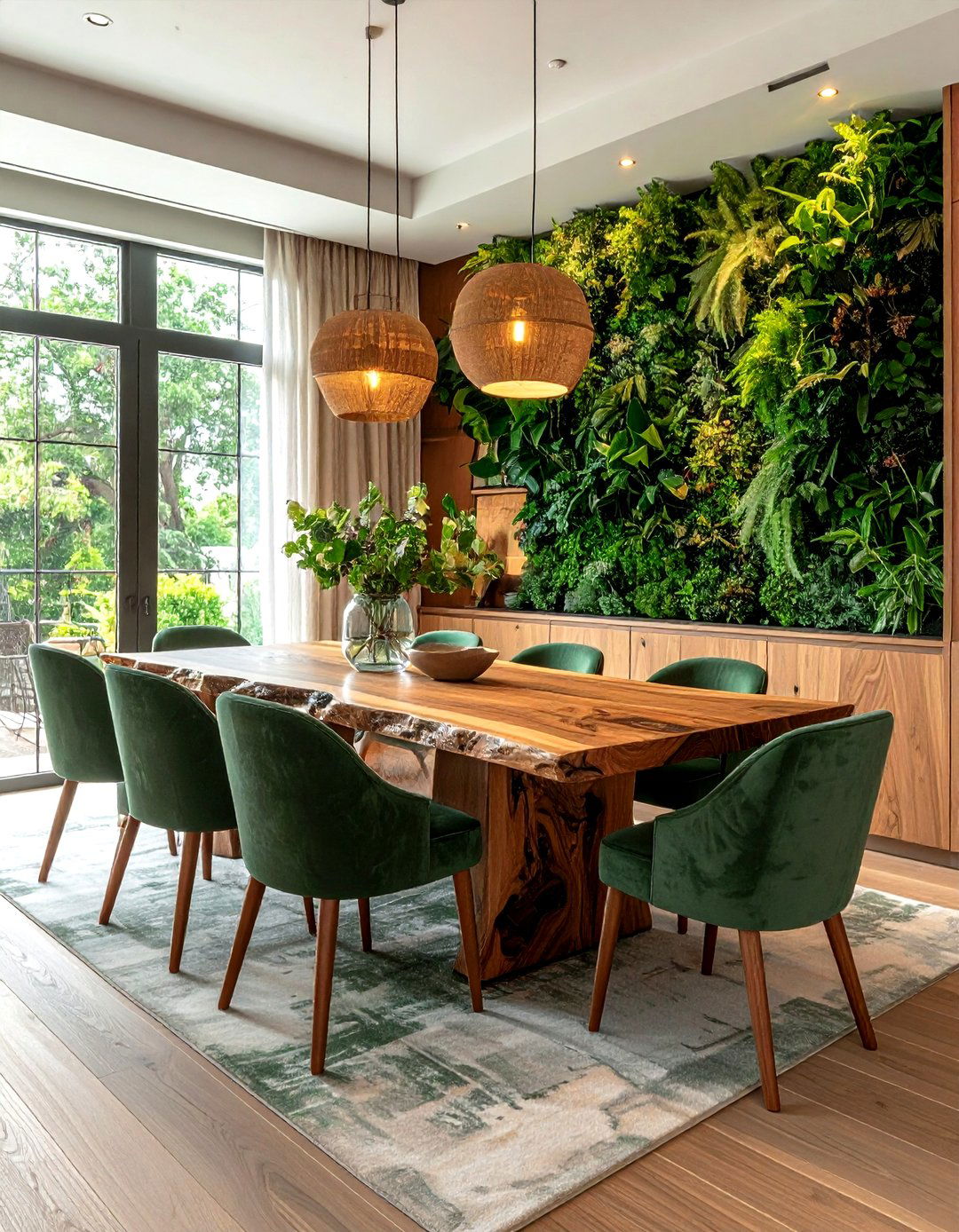 Organic Modern Dining Room - 30 Napa Valley dining room ideas