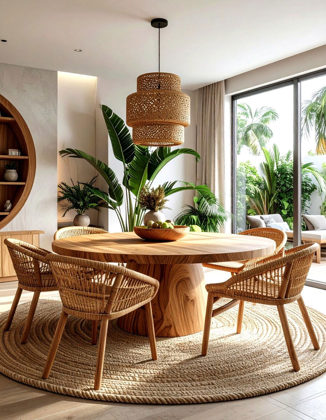 Organic Modern Dining Room Brown - 30 warm brown dining room ideas