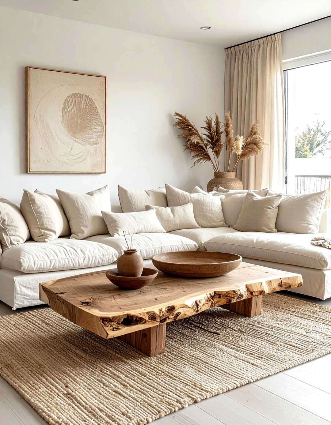 Organic Modern Living Room - 30 decor inspiration