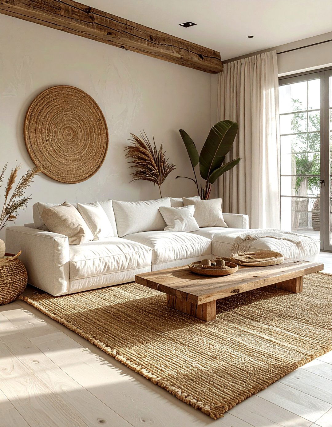 Organic Modern Living Room - 30 interior designer decor ideas