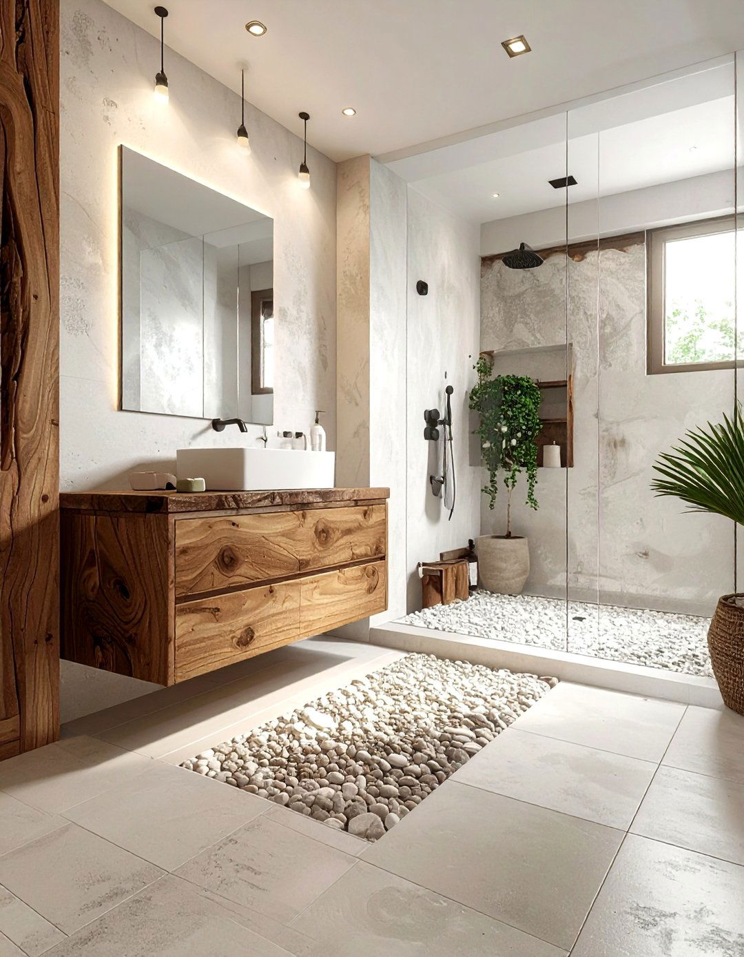 Organic Teak Bathroom - 30 teak bathroom ideas