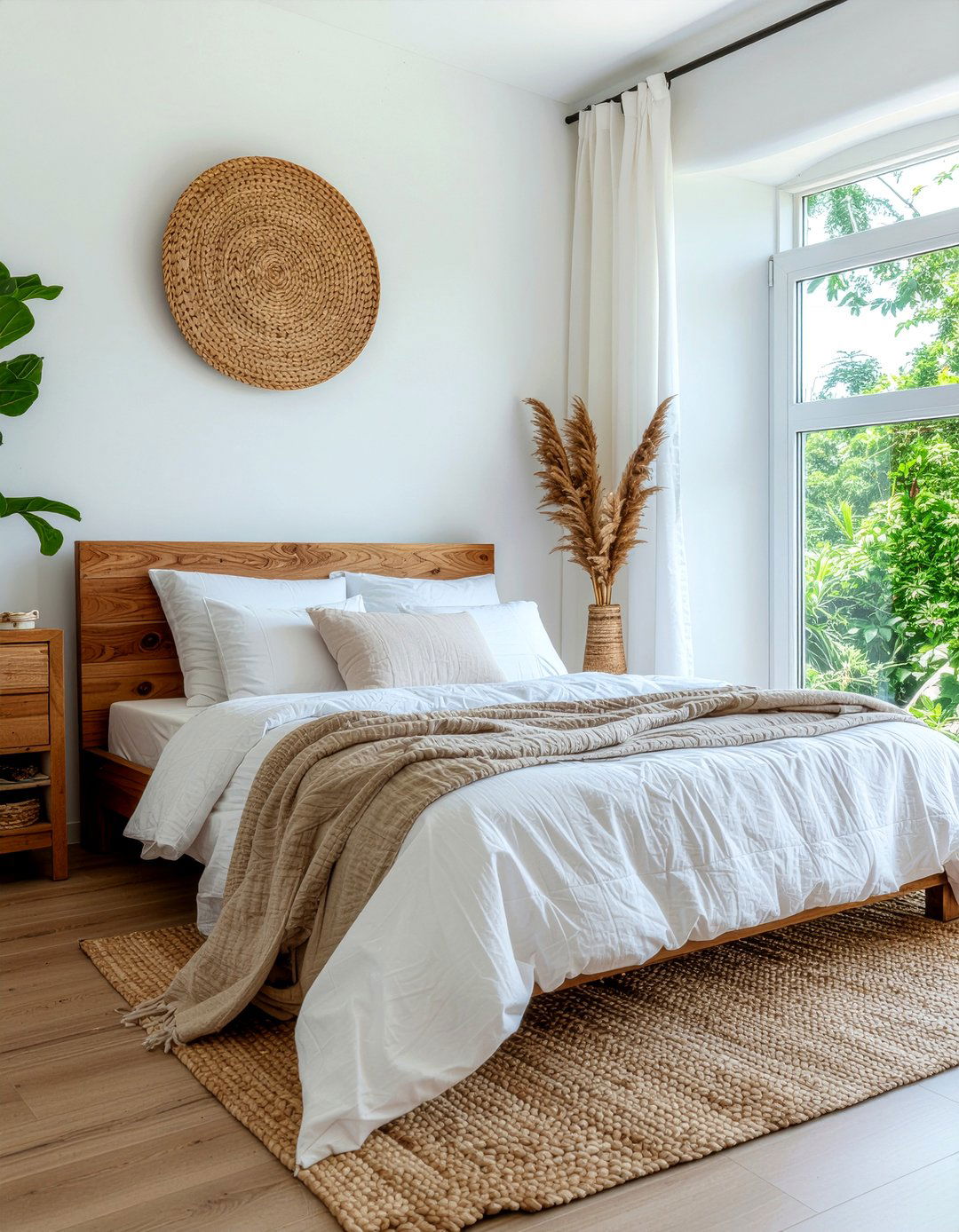 Organic White Bedding - 30 bedroom white bedding ideas