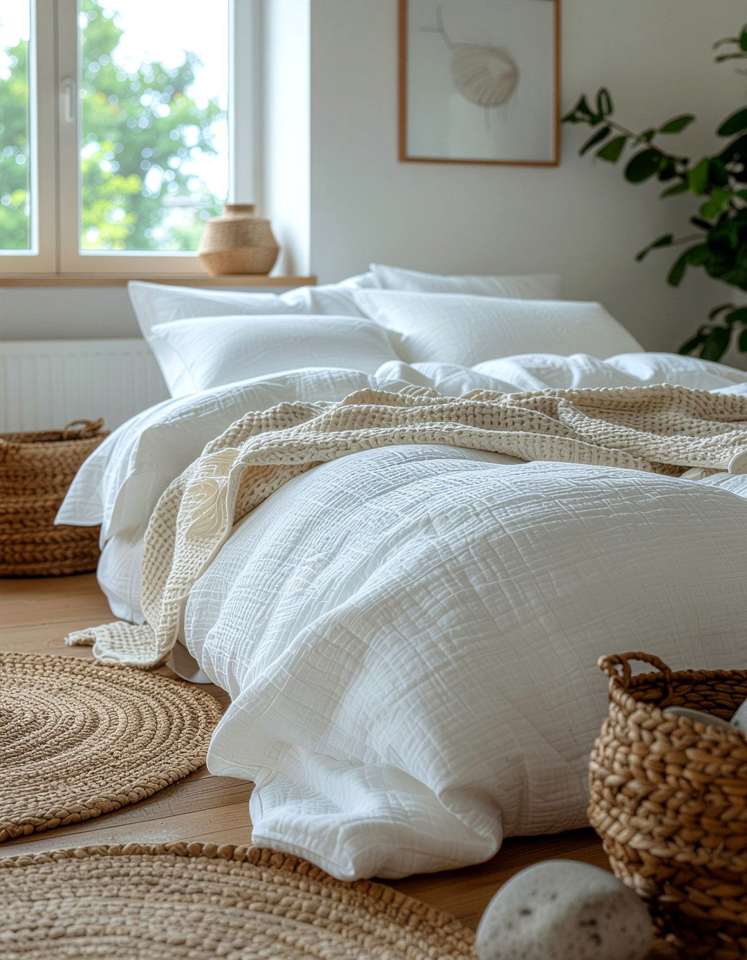 Organic cotton thermal blanket - 30 bedroom cotton blankets