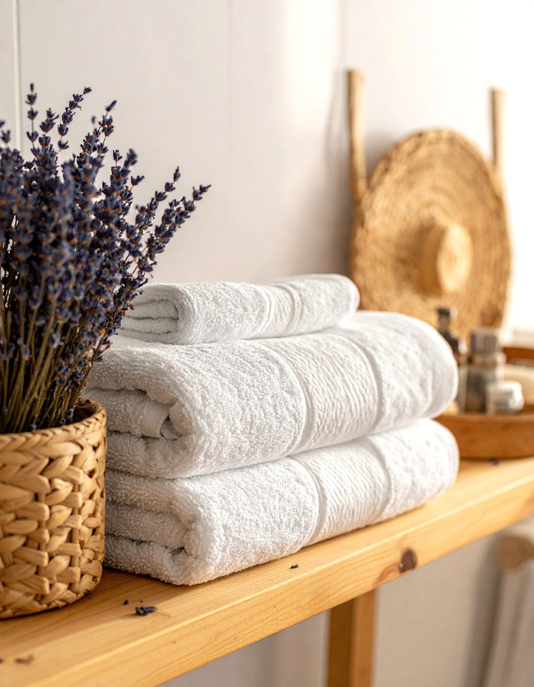 Organic cotton towels - 30 bathroom wellness ideas