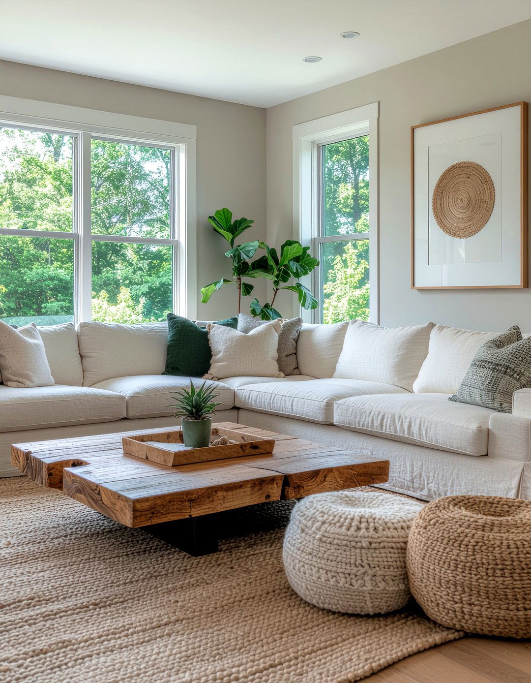 Organic modern living room - 30 everyday decor ideas