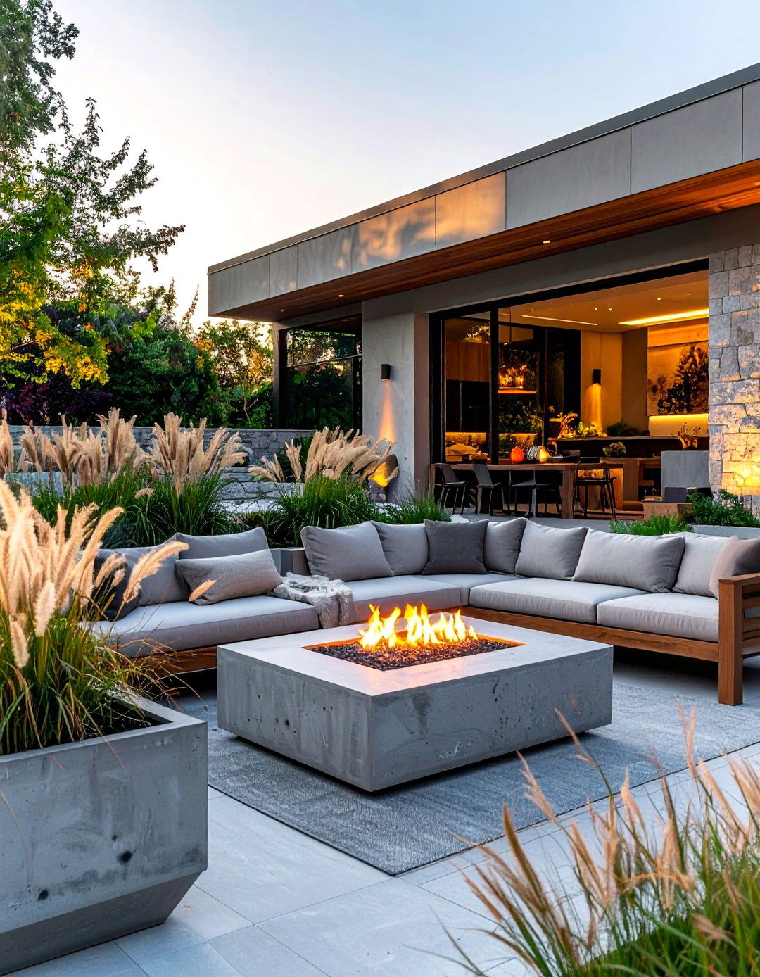 Organic modern patio - 30 serene decor ideas