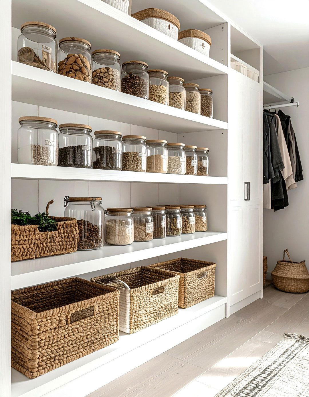 Organized Pantry Closet - 30 kitchen refresh ideas