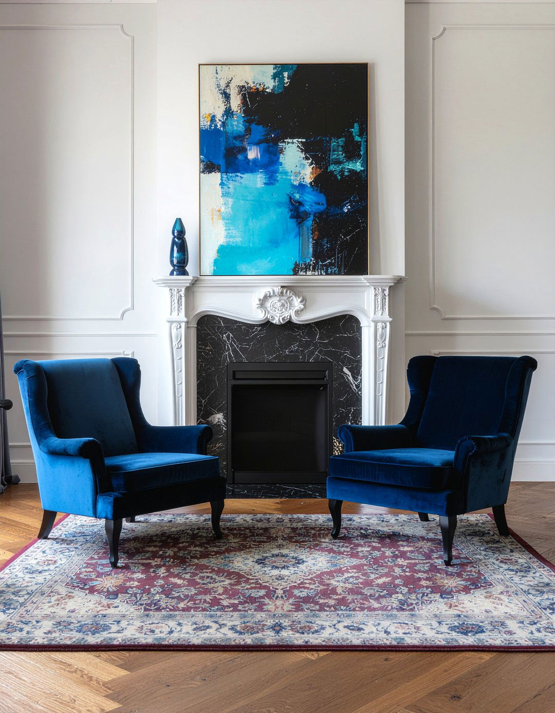 Original Fireplace Living Room - 30 character home living room ideas