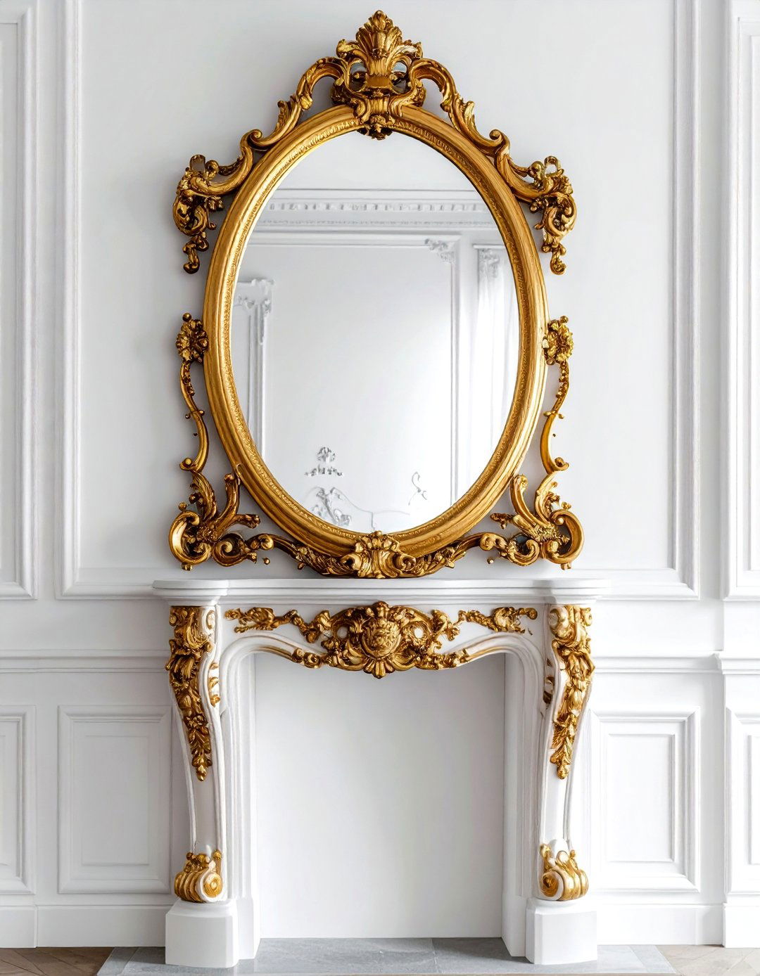Ornate Gold Mirror - 30 popular decor ideas