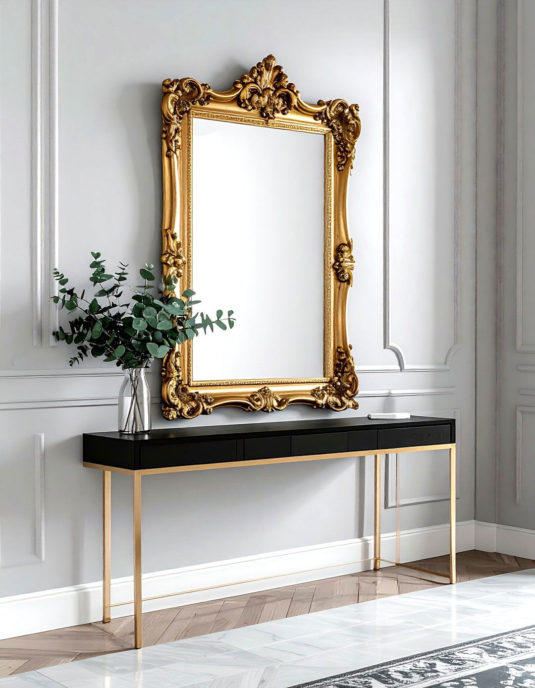 Ornate Gold Mirrors - 30 secondhand decor ideas