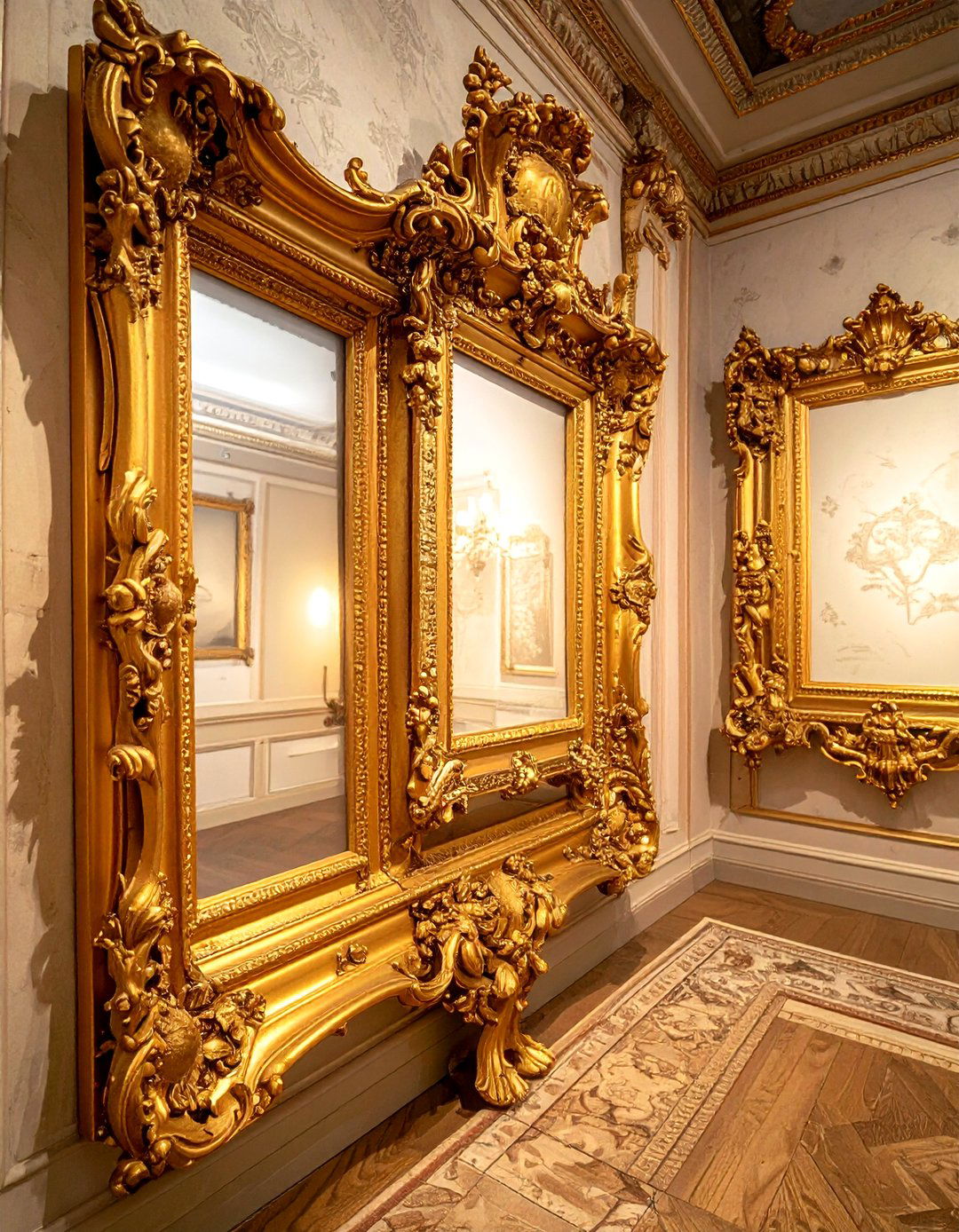 Ornate baroque frames - 30 photo frame ideas