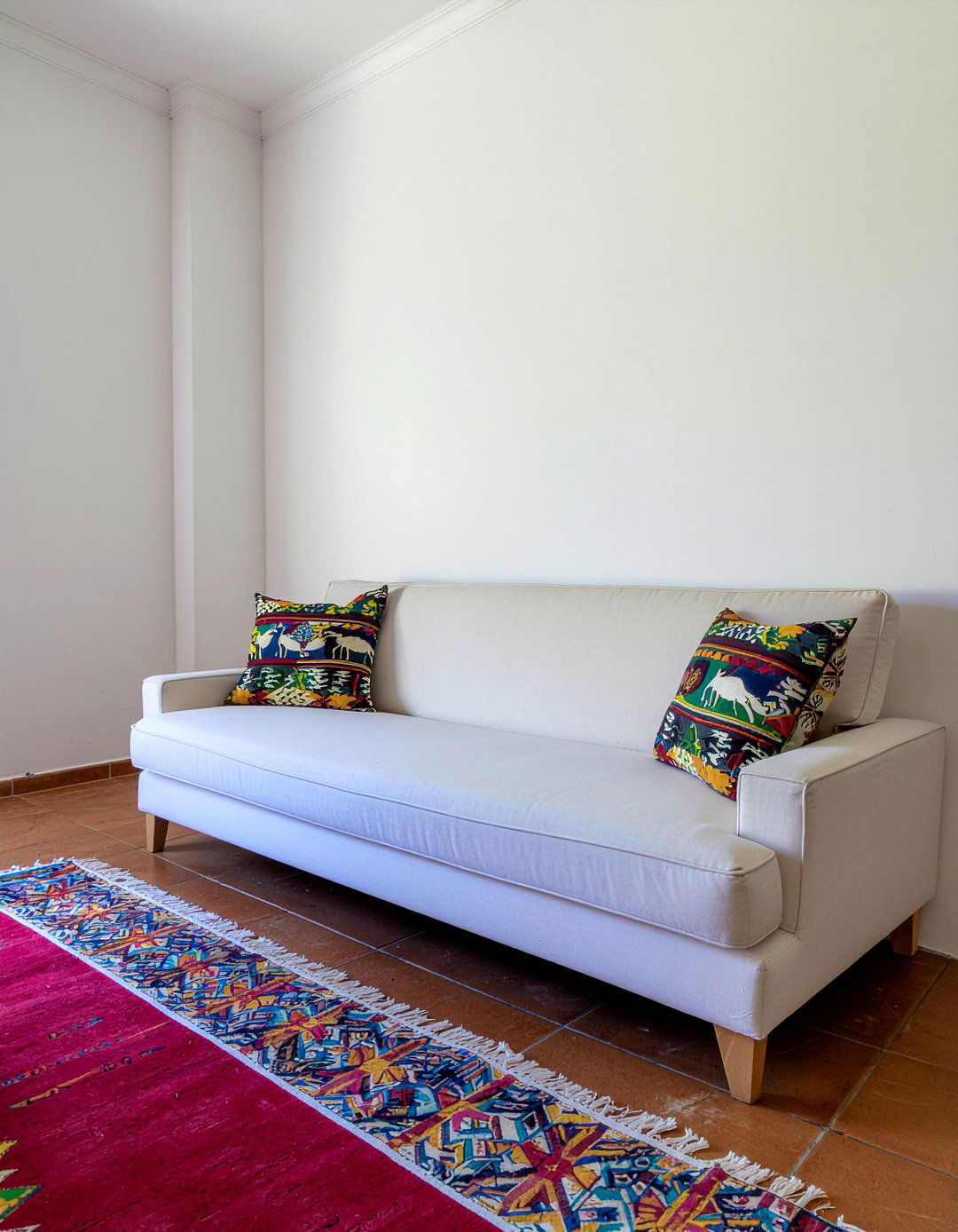 Otomi Pattern Sofa - 30 living room Mexican furniture ideas