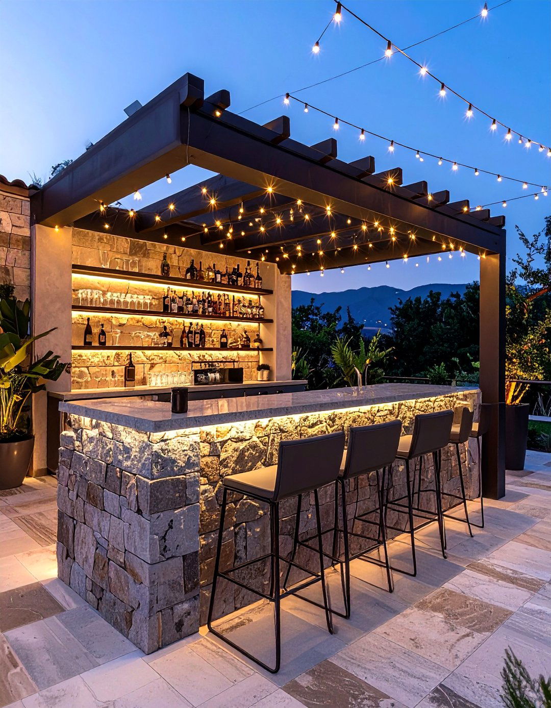 Outdoor Bar Area - 30 outdoor decor ideas