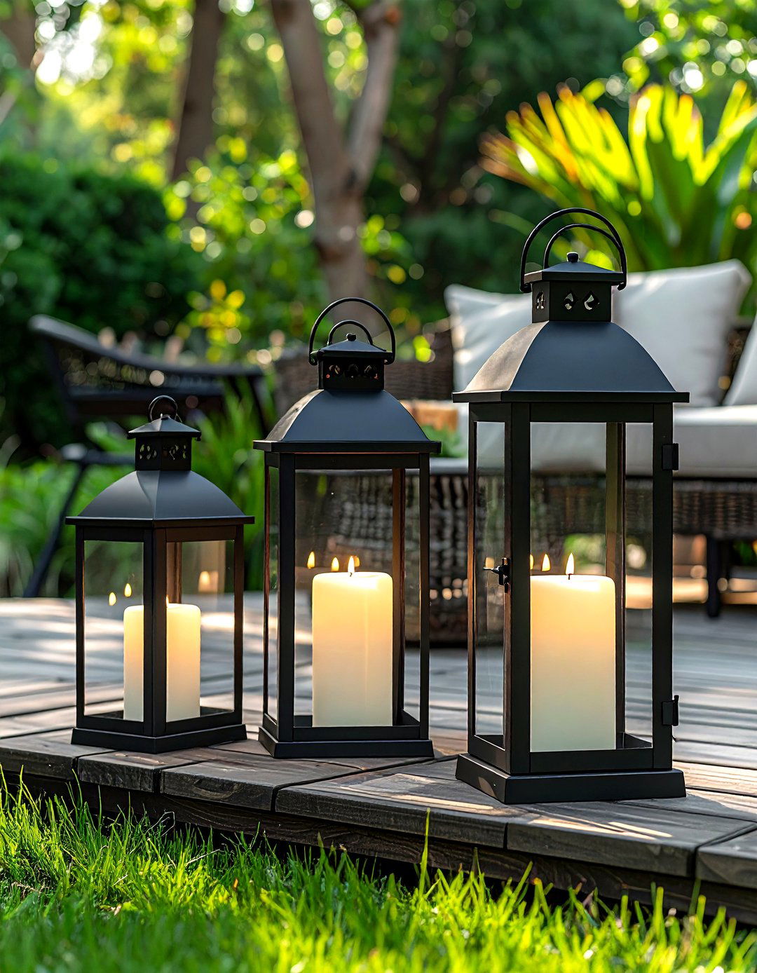 Outdoor Candle Lanterns - 30 candle decor ideas