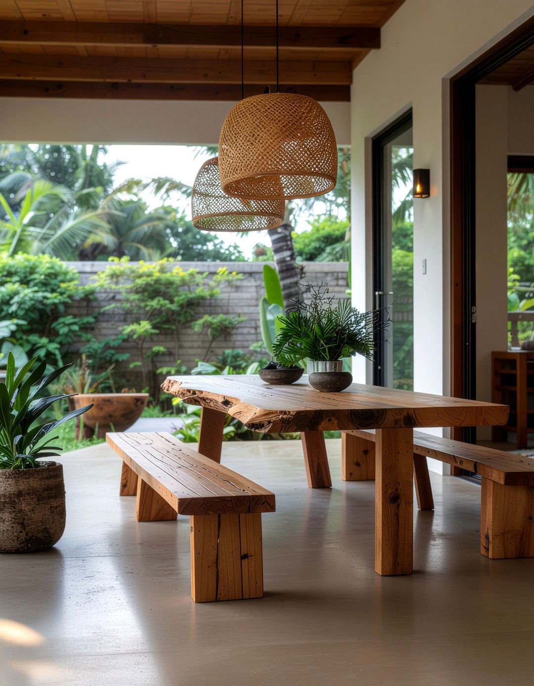 Outdoor Dining Bench Indoor - 30 backless dining bench ideas