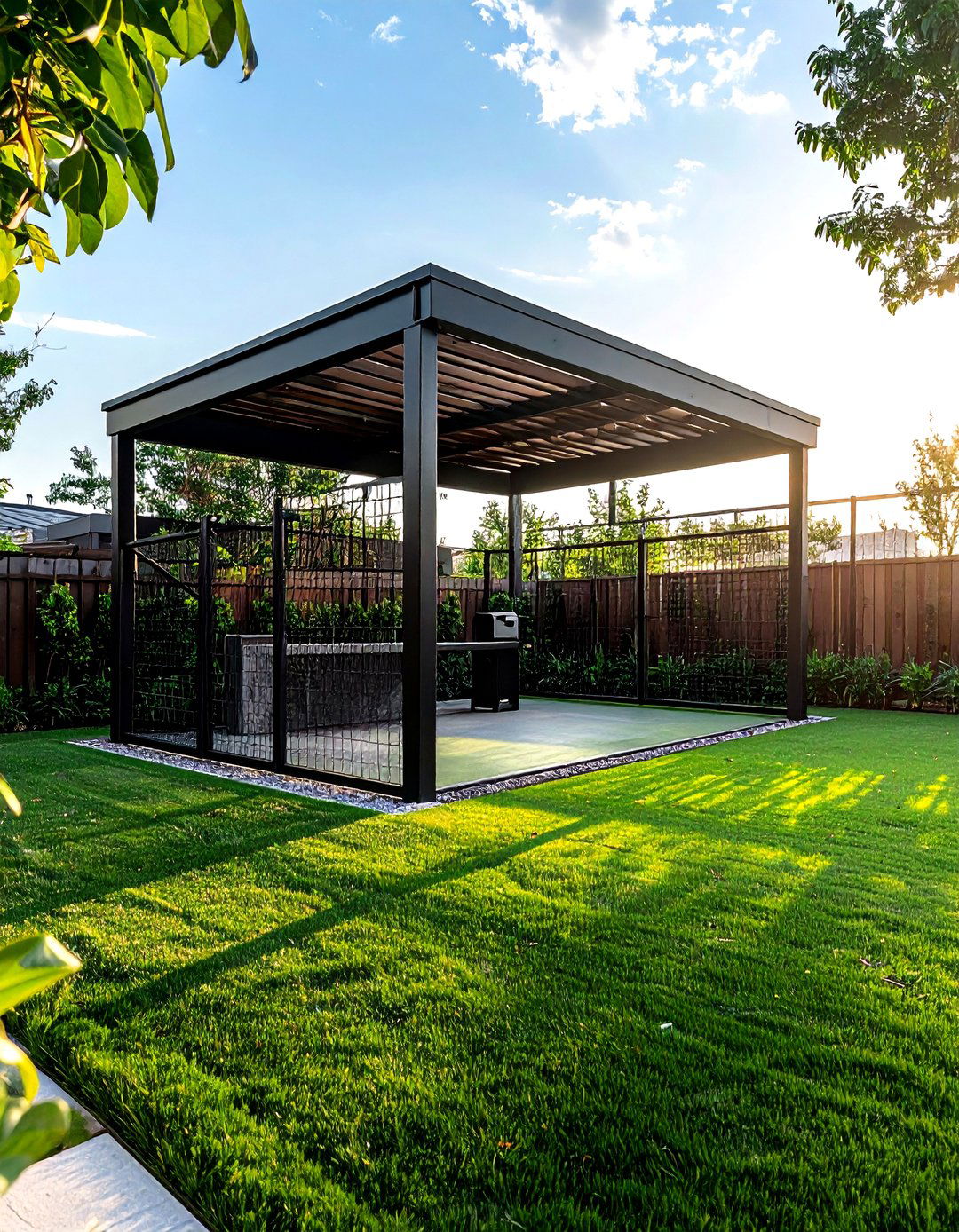 Outdoor Dog Run - 30 dog-friendly decor ideas