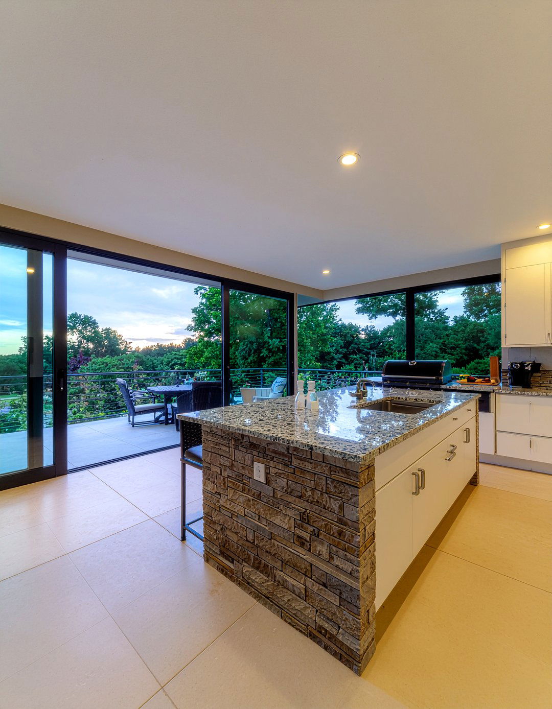 Outdoor Indoor Kitchen - 30 parade of homes kitchen ideas