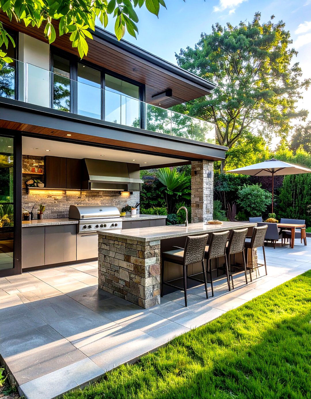 Outdoor Kitchen - 30 kitchen heart of the home ideas