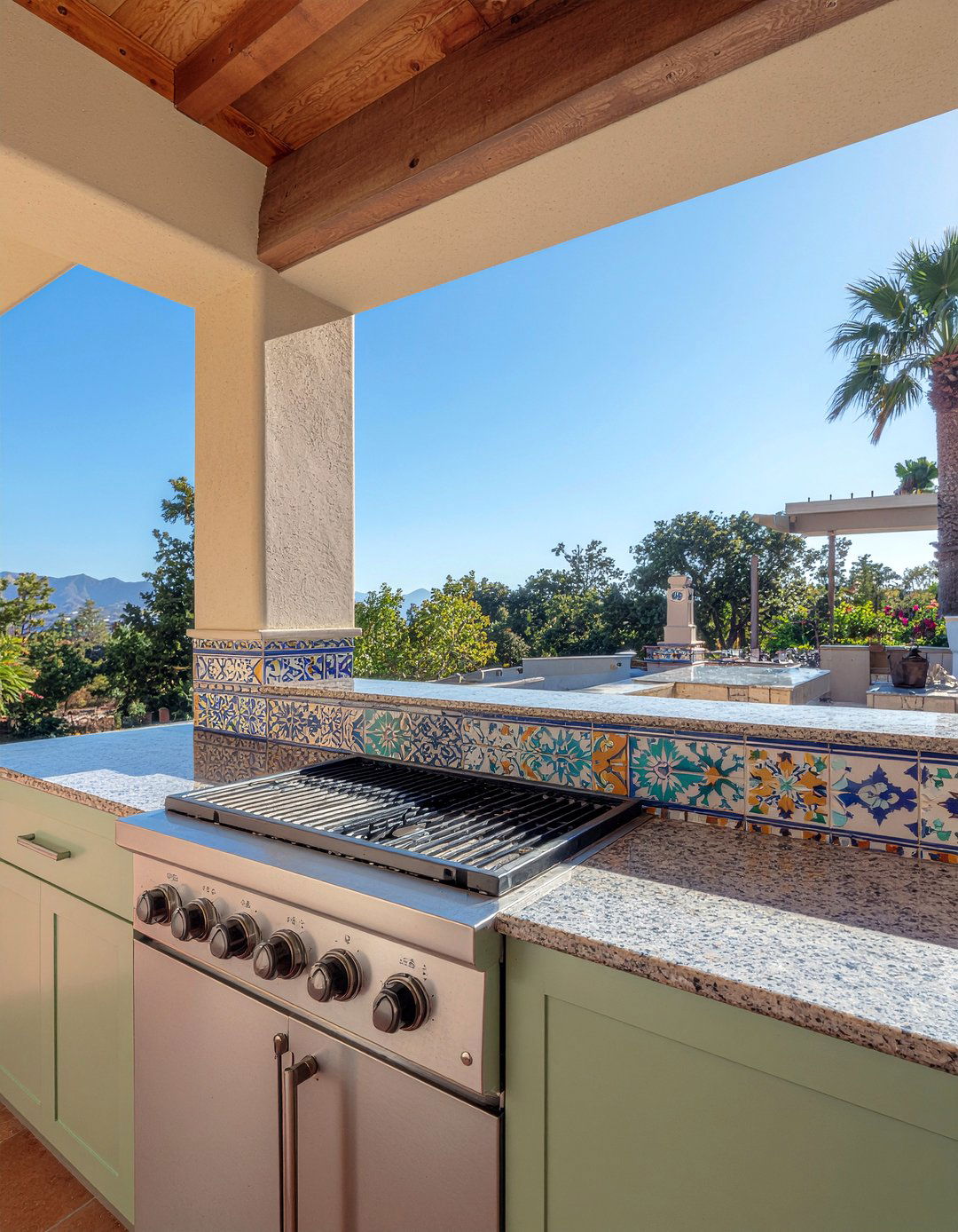 Outdoor Kitchen Backsplash - 30 outdoor kitchen ideas
