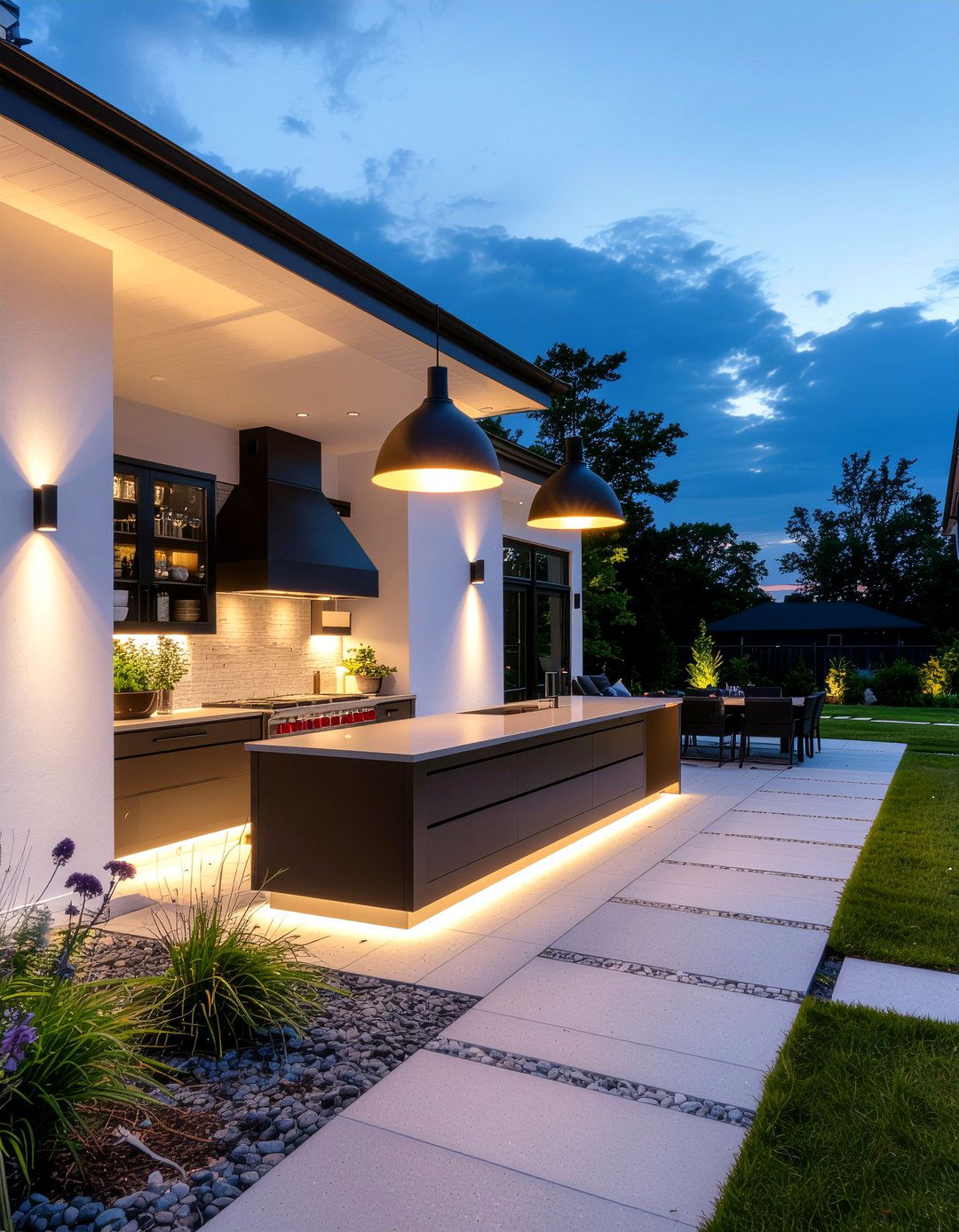 Outdoor Kitchen Lighting Fixtures - 30 outdoor kitchen design ideas