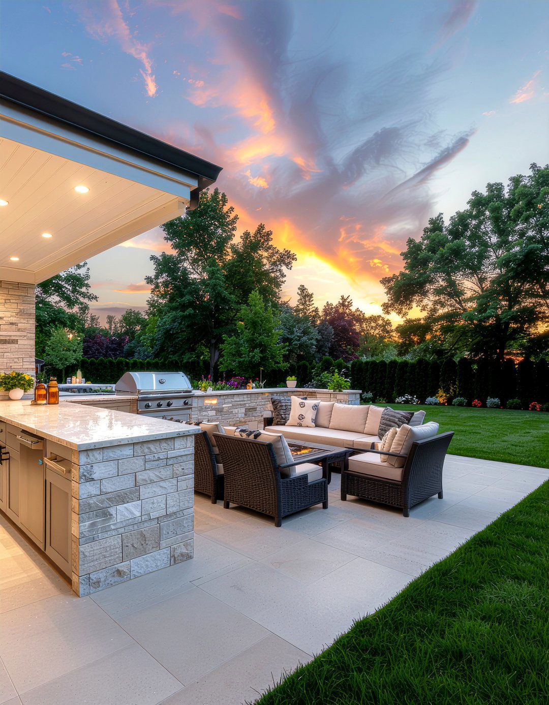 Outdoor Kitchen Patio Layout - 30 kitchen planning ideas