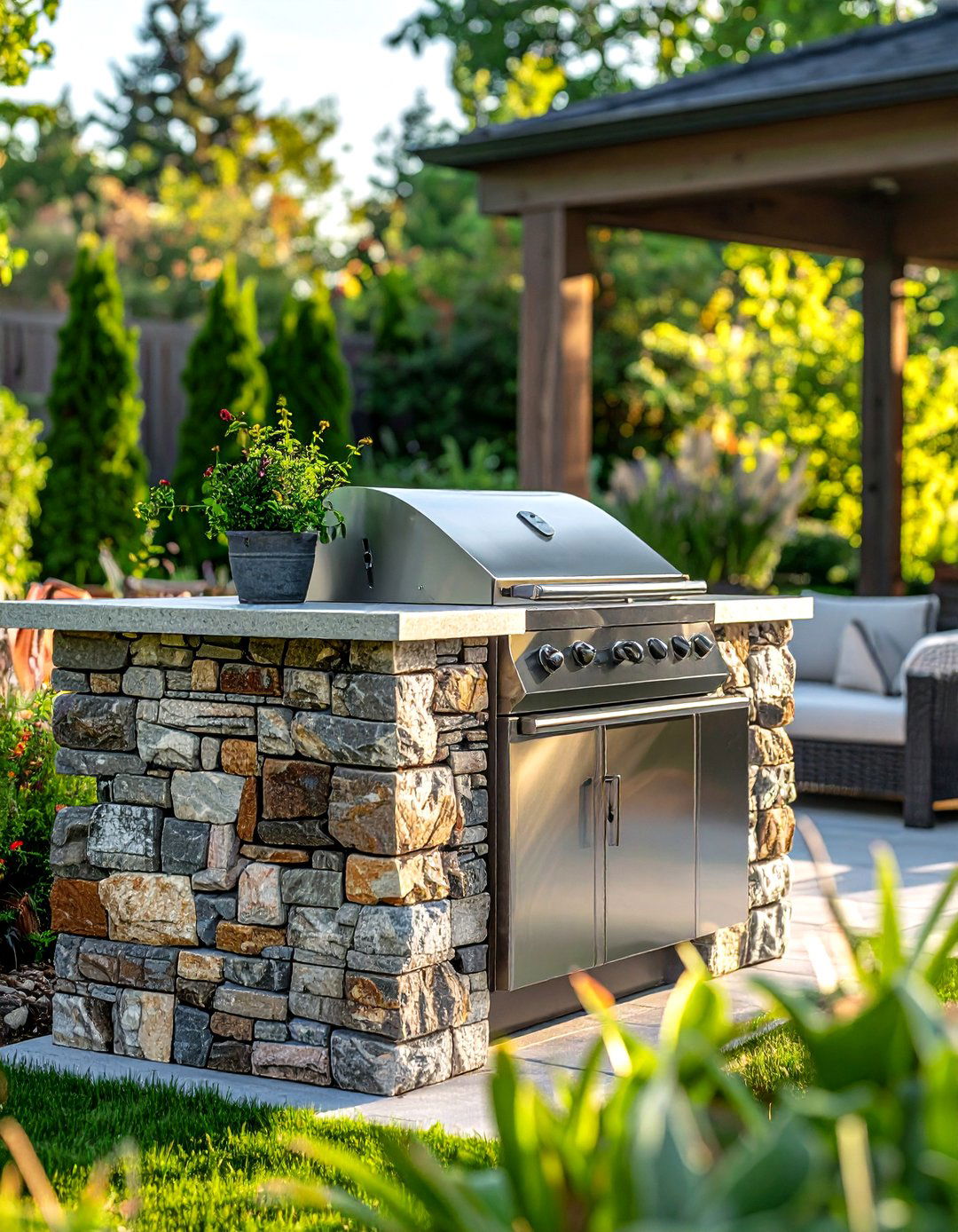 Outdoor Kitchen Recycling Center - 30 recycling center kitchen ideas