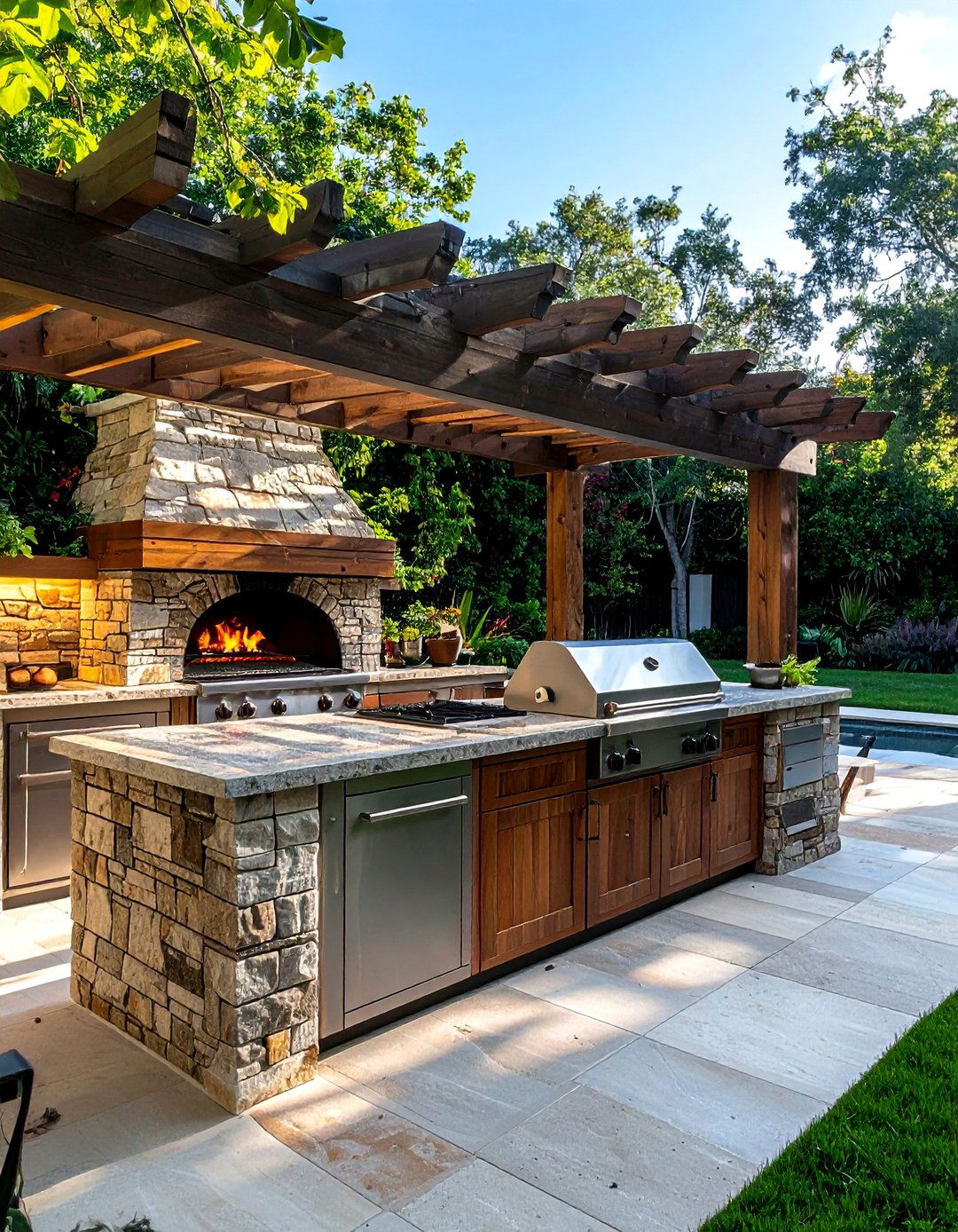 Outdoor Kitchen Setup - 30 scaled kitchen ideas