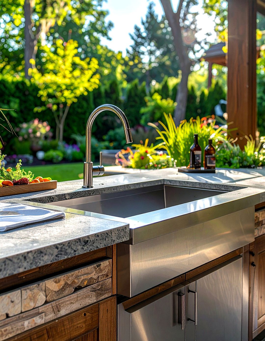 Outdoor Kitchen Sink - 30 kitchen sink ideas