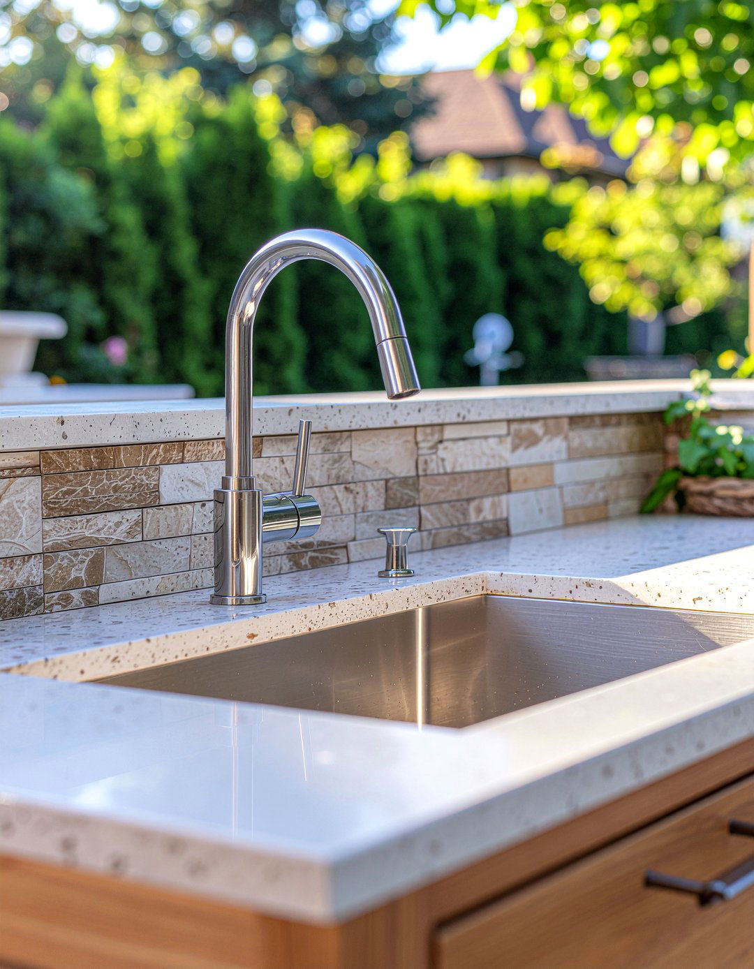 Outdoor Kitchen Sink - 30 outdoor kitchen ideas