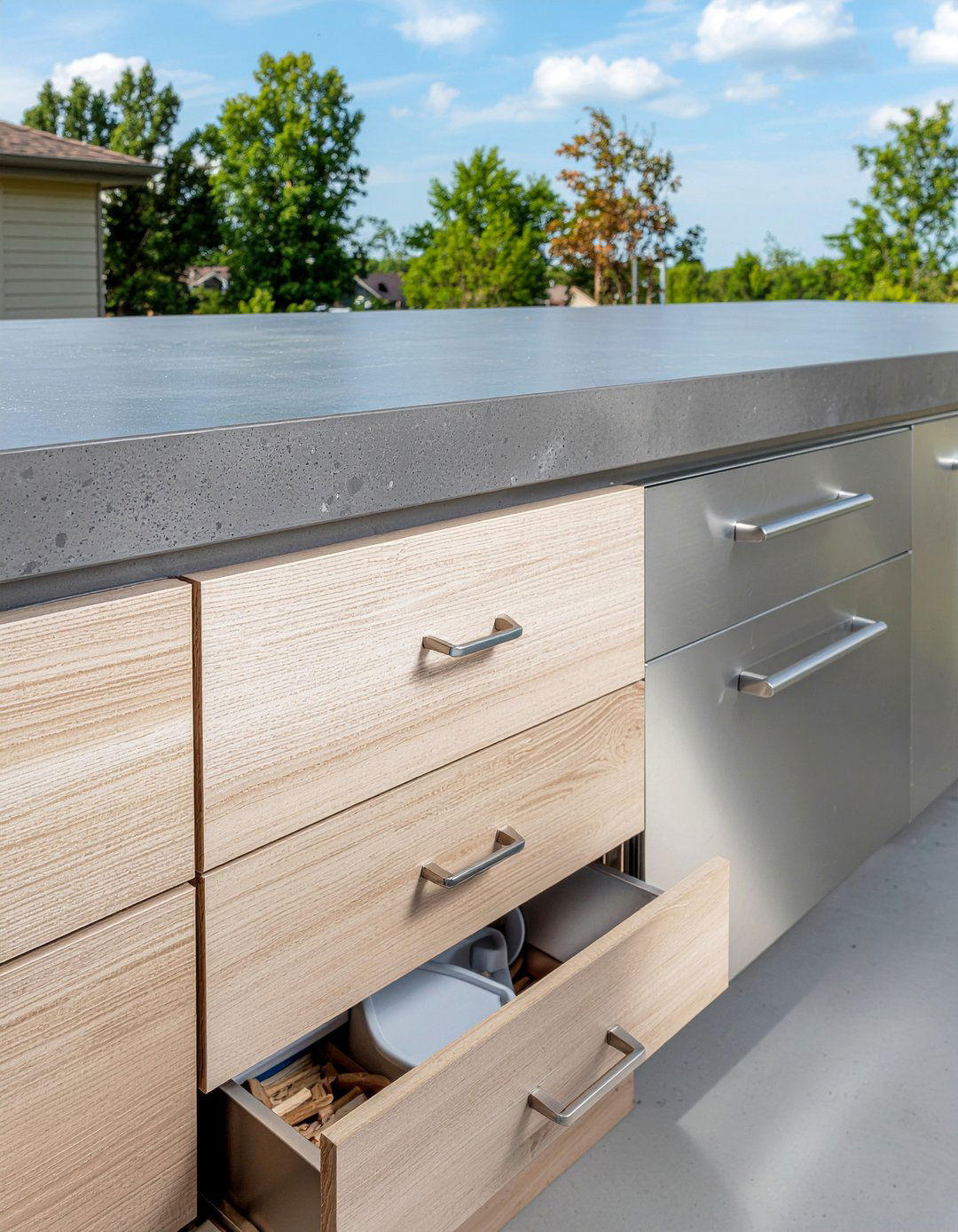 Outdoor Kitchen Storage Cabinets - 30 outdoor kitchen grill ideas