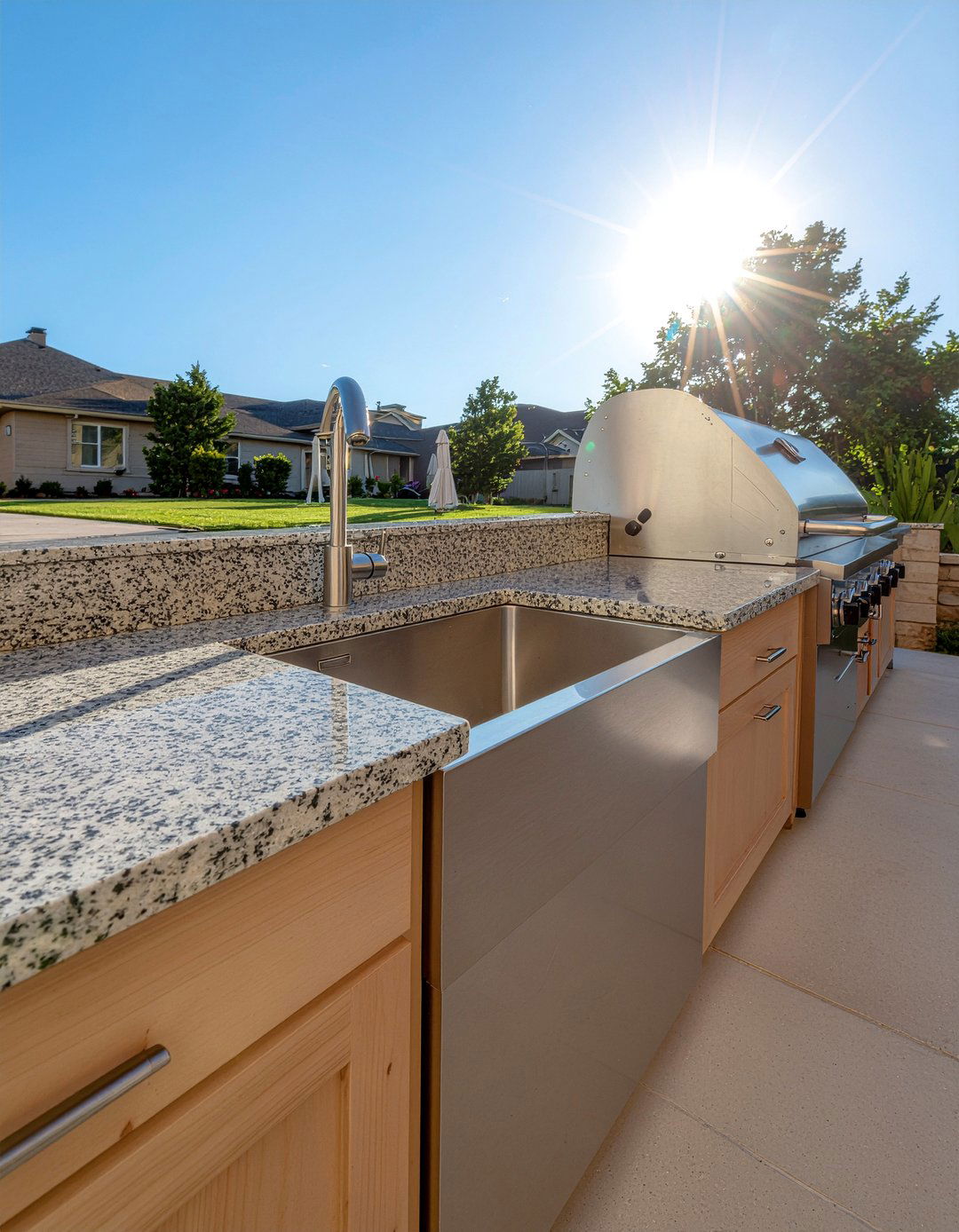 Outdoor Kitchen With Sink - 30 outdoor kitchen grill ideas