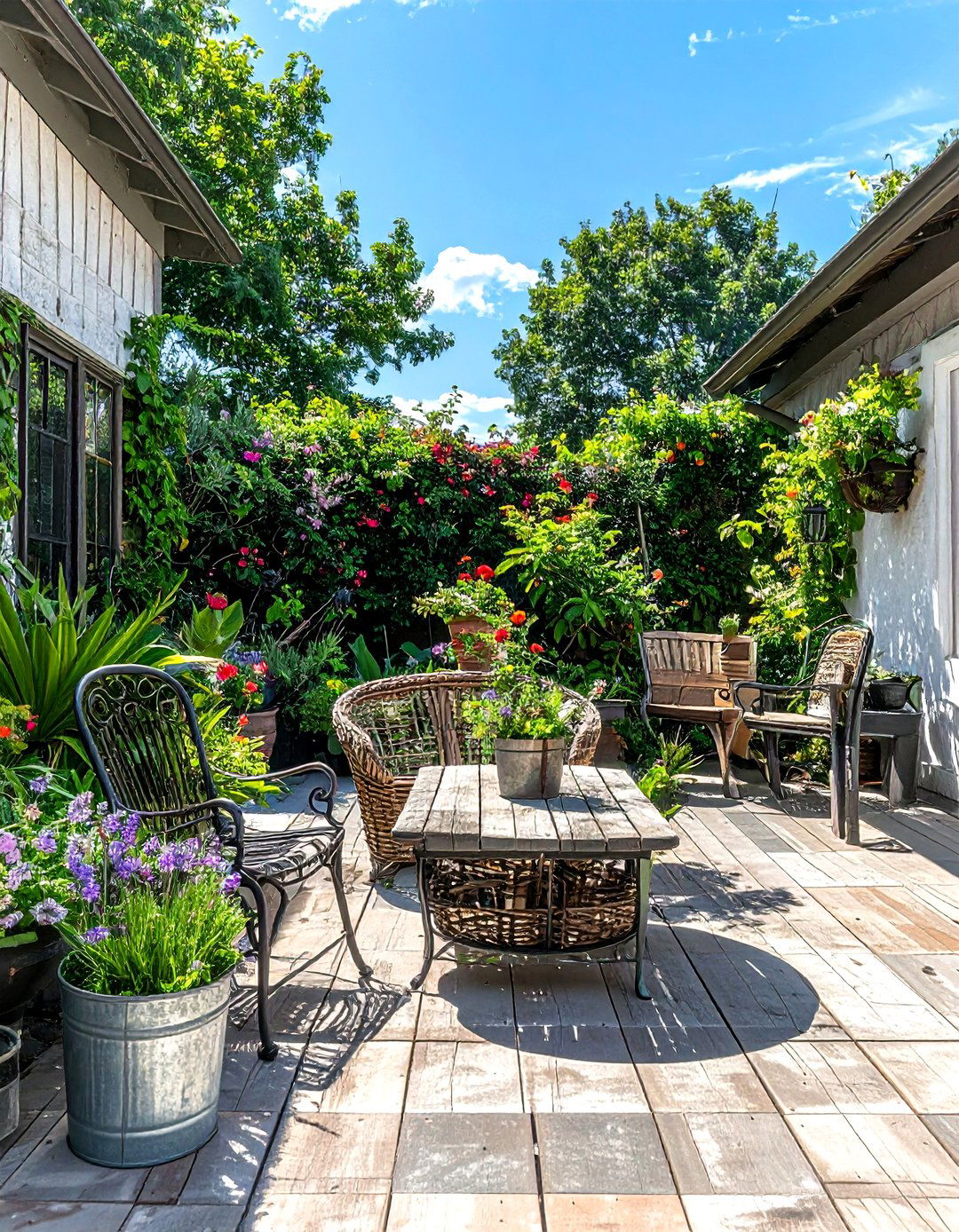 Outdoor Patio - 30 thrift store decor ideas