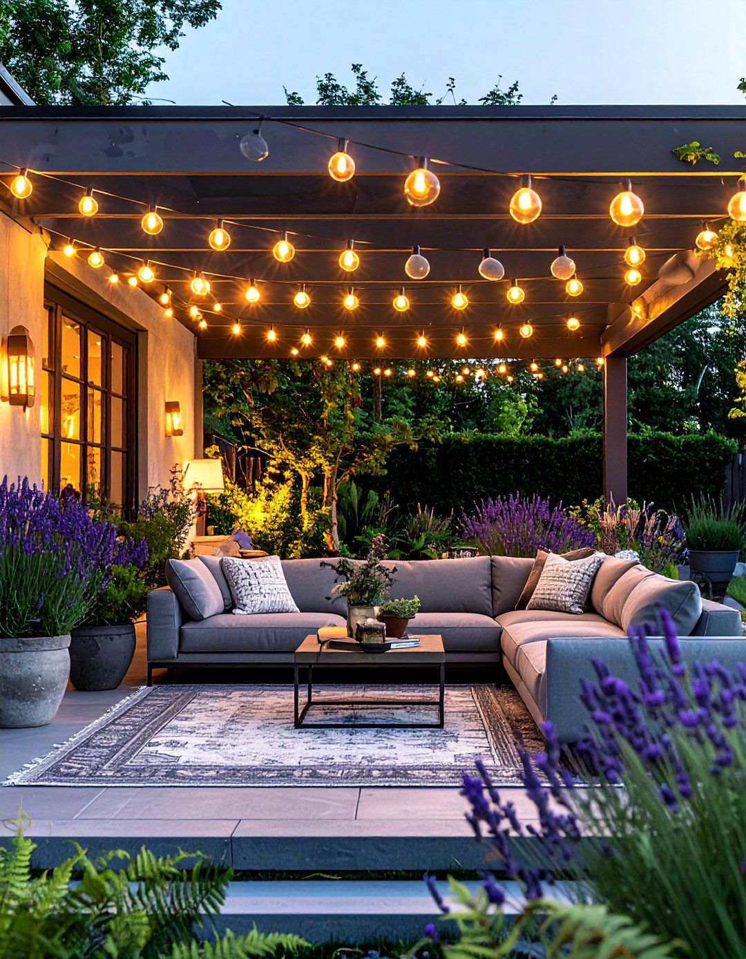 Outdoor Patio Light - 30 string light ideas