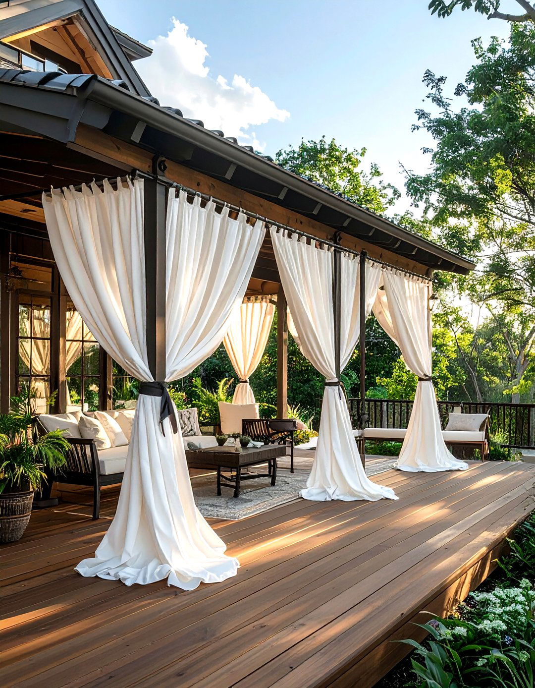 Outdoor Porch Curtains - 30 curtain ideas